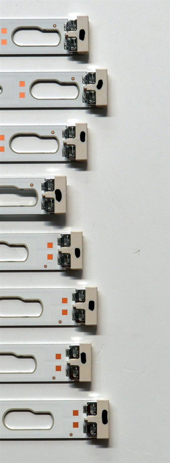 KIT DE LEDS ORIGINAL PARA TV SAMSUNG 12 PIEZAS / NUMERO DE PARTE BN96-58296A / BN96-58295A / BN96-58294A / V4D7 750SMC-R0 / V4D7 750SMB-R0 / V4D7 750SMA-R0 / GS-ALZ / 58296A / 58295A / 58294A / MODELO UN75DU7200DXZA UB01 / UN75DU7200BXZA BC02 - Imagen 5