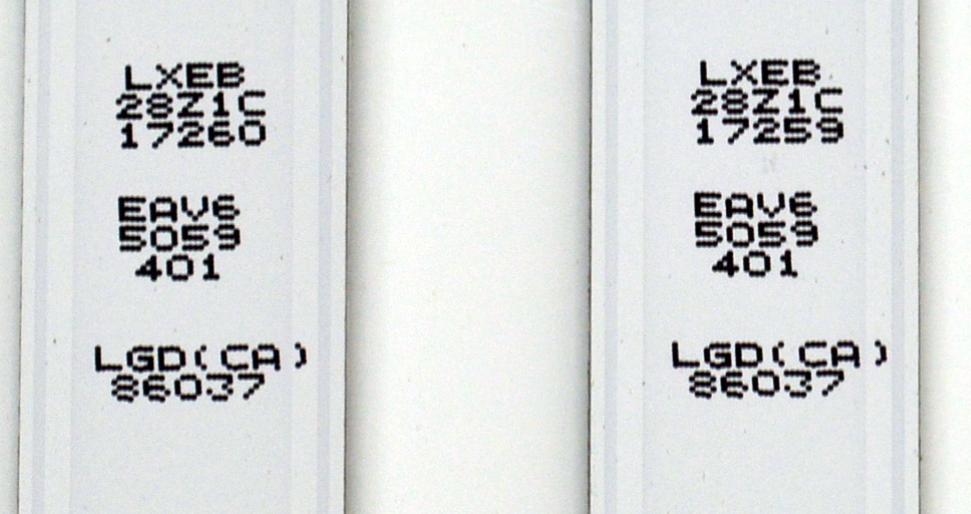 KIT DE LEDS ORIGINAL PARA TV LG 22 PIEZAS / NUMERO DE PARTE EAV65059401 / EAV65059501 / SSC_Y23 SLIM TRIDENT_86UR90_LGD_A_S / SSC_Y23 SLIM TRIDENT_86UR90_LGD_B_S / PANEL NC860TQF-AAMHA / DISPLAY LC860DQR (SR)(A1) /MODELO 86UR8000AUA.BUSWLKR - Imagen 8