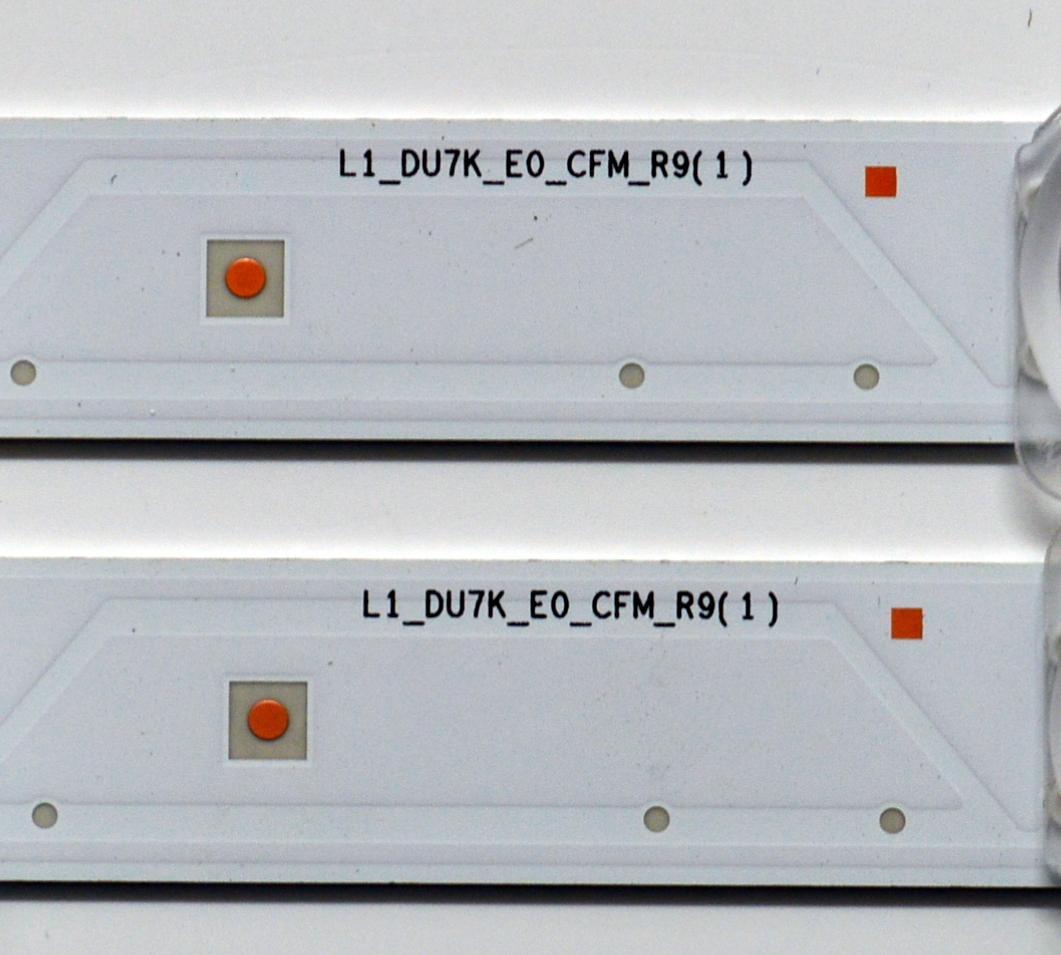 KIT DE LEDS ORIGINAL PARA TV SAMSUNG 4 PIEZAS / NUMERO DE PARTE BN96-58284A / BN96-58285A / LM41-01145A / LM41-01146A / L1_DU7K_E0_CFM_L7(1) / L1_DU7K_E0_CFM_R9(1) / 58284A / 58285A / PANEL CY-BD050HGNV2H / DISPLAY V500DJ7-QE1 / MODELO UN50DU7200DXZA DC02 - Imagen 5