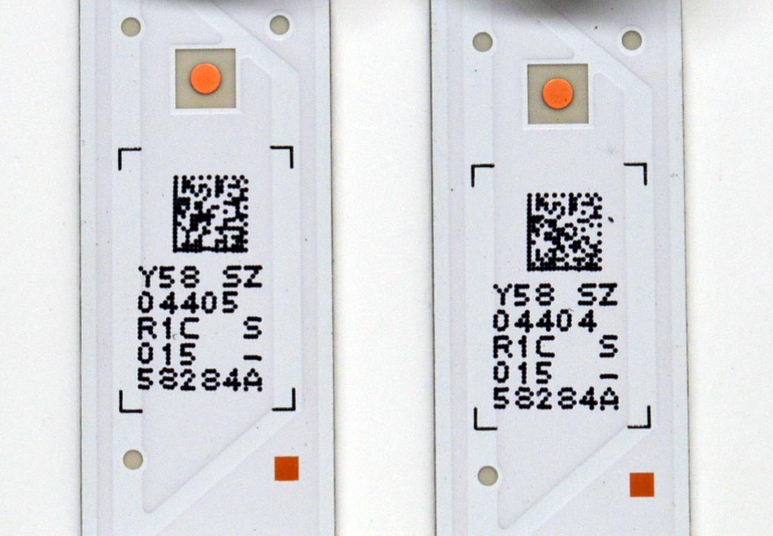 KIT DE LEDS ORIGINAL PARA TV SAMSUNG 4 PIEZAS / NUMERO DE PARTE BN96-58284A / BN96-58285A / LM41-01145A / LM41-01146A / L1_DU7K_E0_CFM_L7(1) / L1_DU7K_E0_CFM_R9(1) / 58284A / 58285A / PANEL CY-BD050HGNV2H / DISPLAY V500DJ7-QE1 / MODELO UN50DU7200DXZA DC02 - Imagen 9
