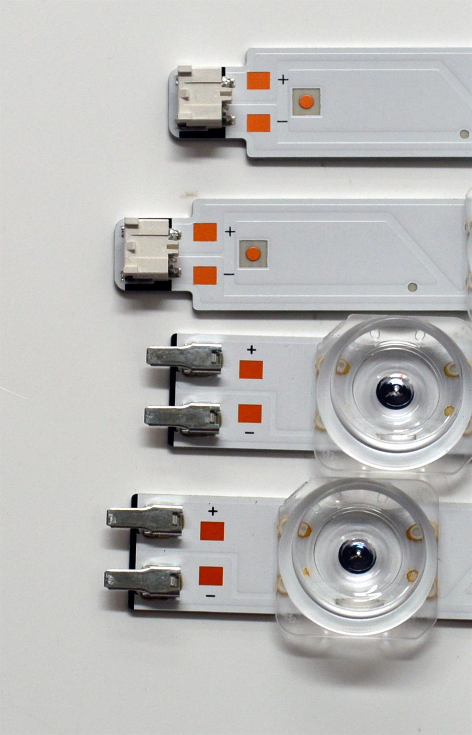 KIT DE LEDS ORIGINAL PARA TV SAMSUNG 4 PIEZAS / NUMERO DE PARTE BN96-58286A / BN96-58287A / LM41-01147A / LM41-01148A / L1_DU7K_E5_CFM_R10(1) / L1_DU7K_E5_CFM_L8(1) / PANEL CY-BD055HGXV2H / DISPLAY LC550EQC (SP)(A3) / MODELO UN55DU7200BXZA WB01 - Imagen 9