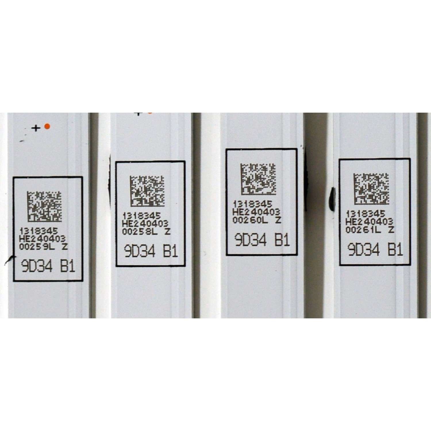 KIT DE LEDS ORIGINAL PARA TV HISENSE 8 PIEZAS / NUMERO DE PARTE LB6509M / LB6509M V0 / HD650H1U51-T0LHB6/2023081501 / HBH-H2 / 1318345 / HE240403 / 9D34 B1 / PANEL HD650H1U74-T0L7B6 / DISPLAY HV650QUB-E75 REV.2.0 / MODELO 65QD7N / 65QD65NF - Imagen 3