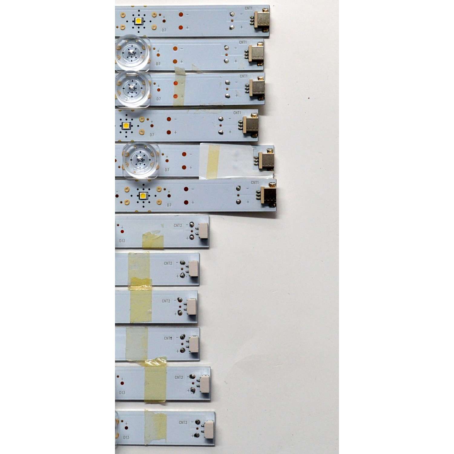 KIT DE LEDS ORIGINAL PARA TV VIZIO 12 PIEZAS / NUMERO DE PARTE LB7502U / LB7502U V0_01 / LB7502U V1_01 / LV75D / LR022 / LL022 / M1MG97 / DISPLAY JR745R3HA2Y / MODELO V755M-K03 / V755M-K03 LFTVN2LY - Imagen 4