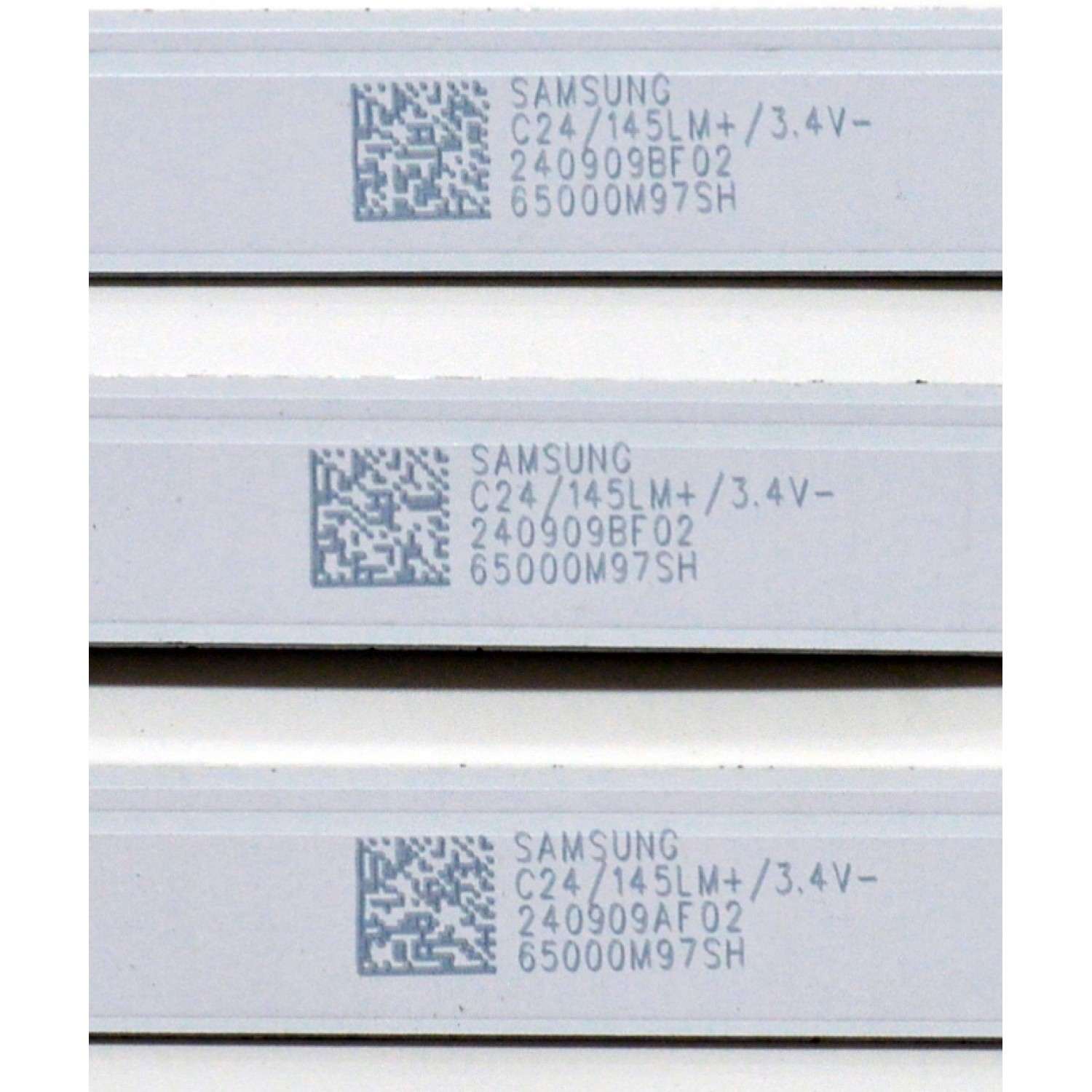 KIT DE LEDS ORIGINAL PARA TV VIZIO 8 PIEZAS / NUMERO DE PARTE 30365007055DS / LED65D07-ZC62AG-12DSEZF / 240909AF02 / 65000M97SH / 7S1P / PANEL V650DJB-Q02 (D2) / DISPLAY JR645R3HA3L / MODELO V4K65M-0810 / V4K65M-0810 LMC1VHA - Imagen 3