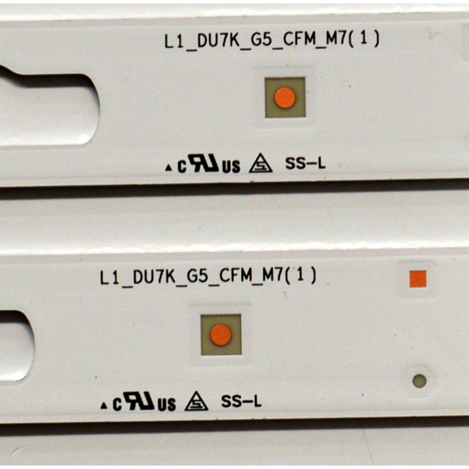 KIT DE LEDS ORIGINAL PARA TV SAMSUNG 12 PIEZAS / NUMERO DE PARTE BN96-58296A / BN96-58295A / BN96-58294A / L1_DU7K_G5_CFM_M7(1) / LM41-011574 / LM41-01156A / LM41-01155A / PANEL CY-BD075HGHV2H / DISPLAY ST7461D03-4 V2.1 / MODELO UN75DU7200BXZA - Imagen 9