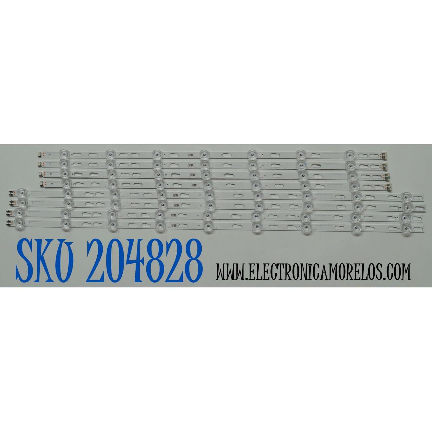 KIT DE LEDS ORIGINAL PARA TV SAMSUNG 8 PIEZAS / NUMERO DE PARTE BN96-58293A / BN96-58292A / V4D7-700SMA-R0 / V4D7-700SMB-R0 / 58293A / 58292A / PANEL CY-BD070HGSV2H / DISPLAY JE695R3HE1K / BN96-54406A / MODELO UN70DU7000 / UN70DU7200FXZA UB01