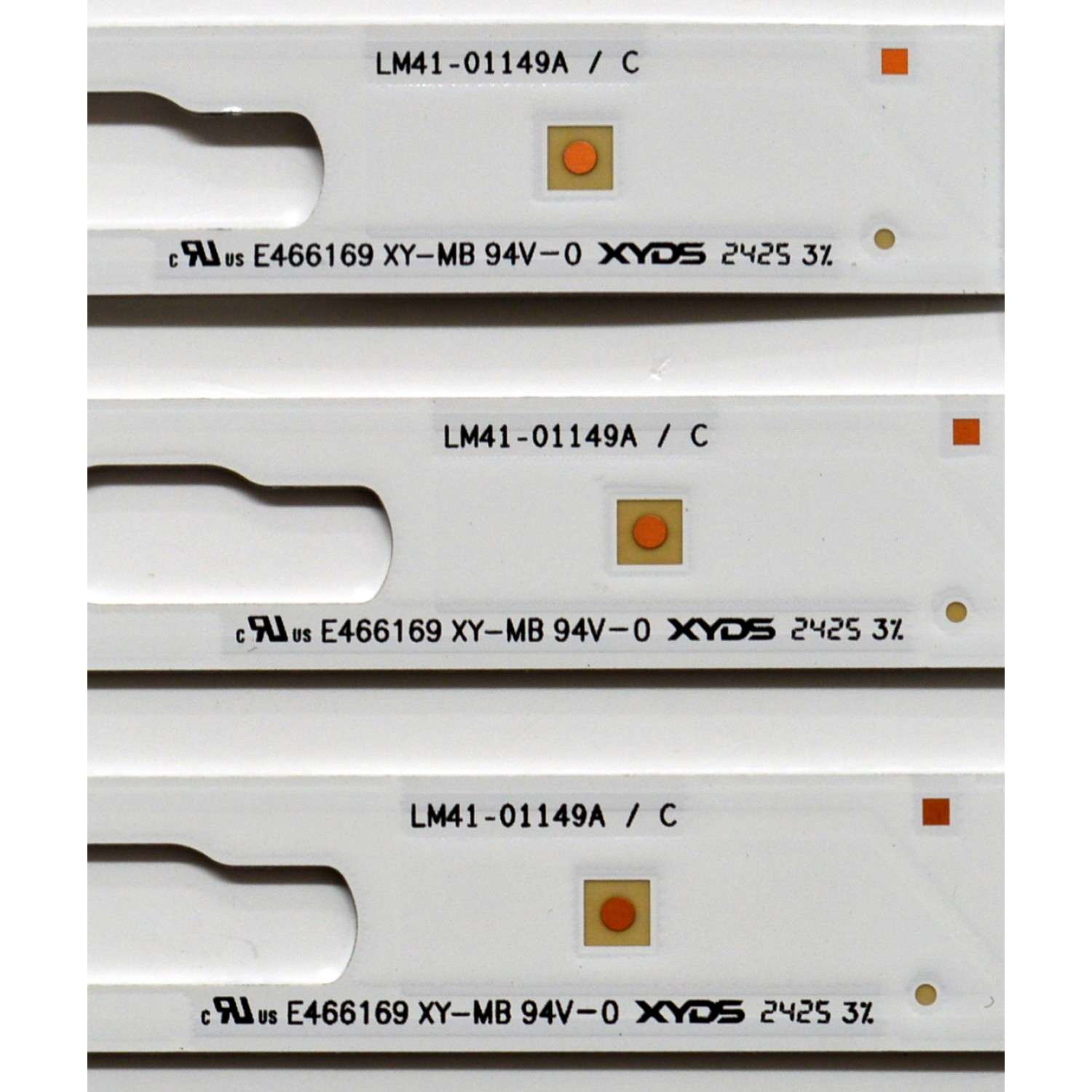 KIT DE LEDS ORIGINAL PARA TV SAMSUNG 6 PIEZAS / NUMERO DE PARTE BN96-58288A / BN96-58290A / LM41-01149A / LM41-01150A / L1_DU7K_F0_CFM_L8(1) / L1_DU7K_F0_CFM_R9(1) / R1.1_XAK_100_7PI / PANEL CY-BD060HGSV1H / DISPLAY JE601R3HD3K /MODELO UN60DU6900FXZA UA01 - Imagen 8