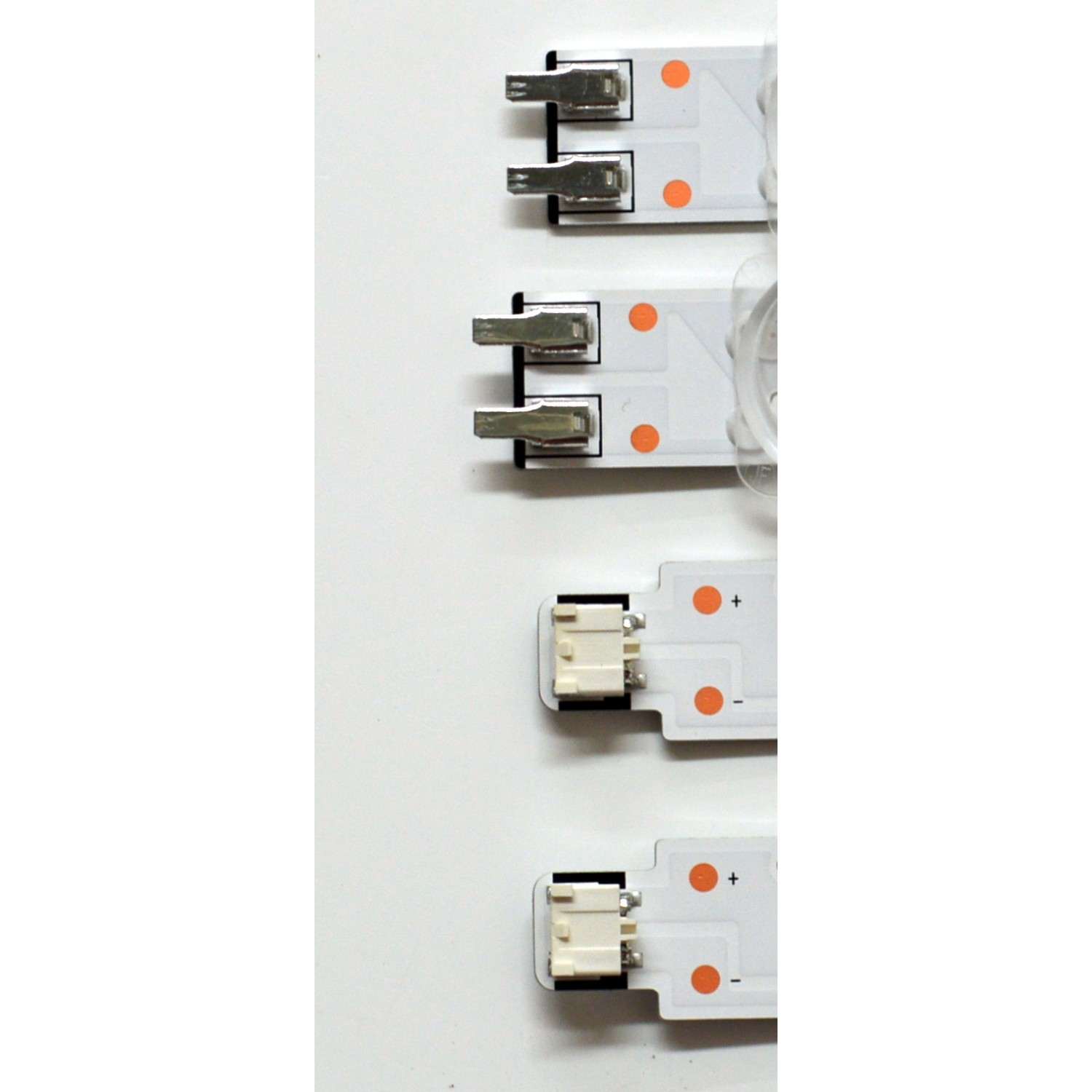 KIT DE LEDS ORIGINAL PARA TV SAMSUNG 4 PIEZAS / NUMERO DE PARTE BN96-58287A / BN96-58286A / JL.D550I1330-408AR-M_V18 / JL.D550I1330-408AL-M_V18 / 58287A / 58286A / PANEL CY-BD055HGXVDH / DISPLAY LC550EQC (SS)(A4) / MODELO UN55DU7200BXZA SF14 - Imagen 2