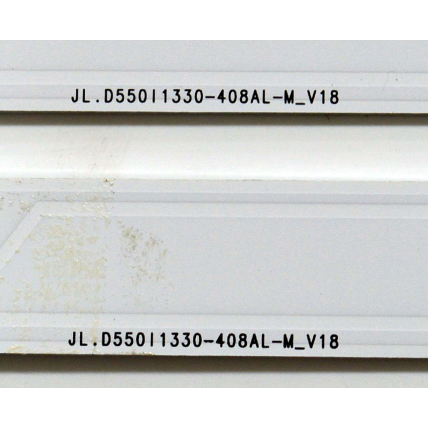 KIT DE LEDS ORIGINAL PARA TV SAMSUNG 4 PIEZAS / NUMERO DE PARTE BN96-58287A / BN96-58286A / JL.D550I1330-408AR-M_V18 / JL.D550I1330-408AL-M_V18 / 58287A / 58286A / PANEL CY-BD055HGXVDH / DISPLAY LC550EQC (SS)(A4) / MODELO UN55DU7200BXZA SF14 - Imagen 3