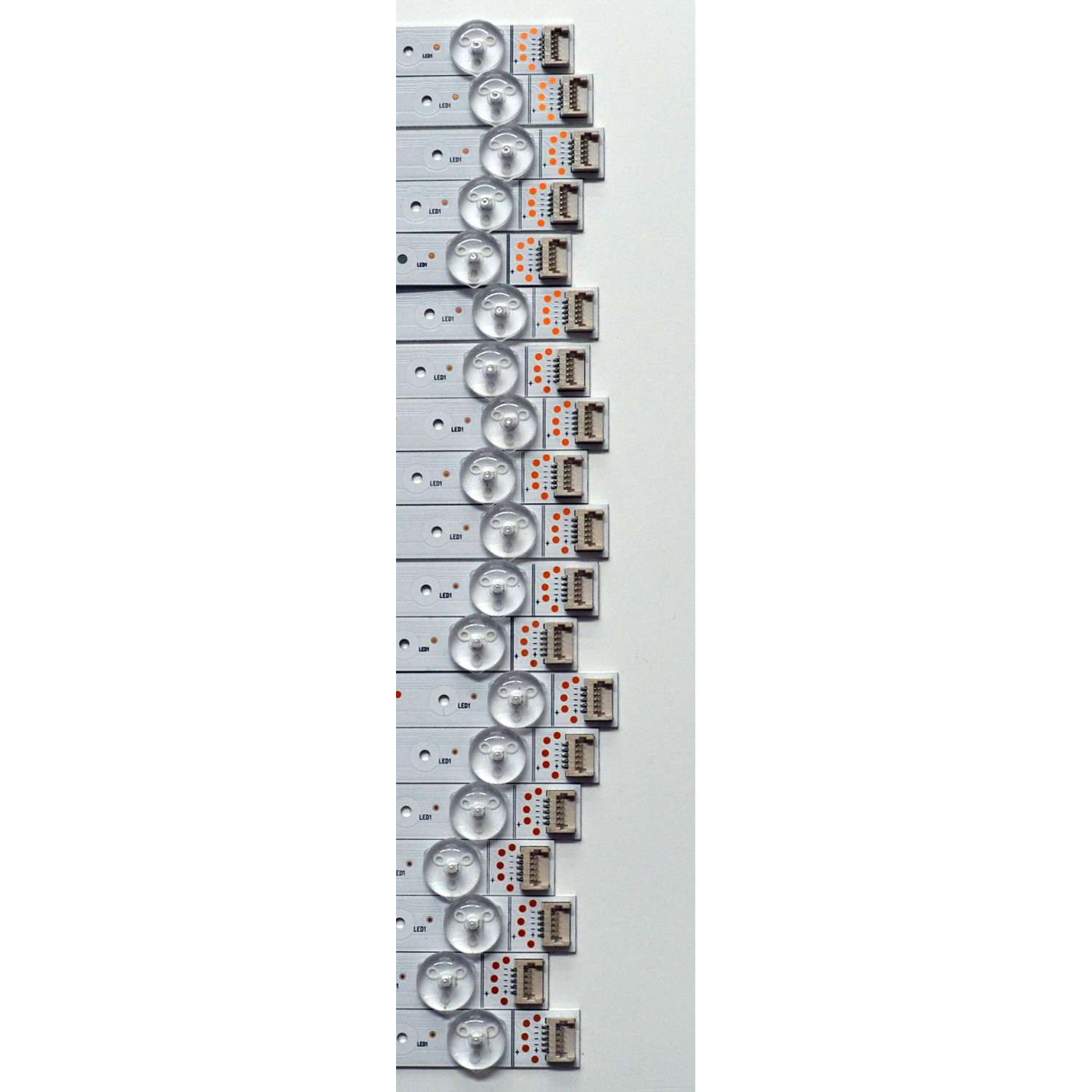 KIT DE LEDS ORIGINAL PARA TV 19 PIEZAS / NUMERO DE PARTE HXLB20082 / HD650YU73-TAL1KT+2021011901 / R / APT-HXLB20082 / 1254627 / MODELO 65" - Imagen 5