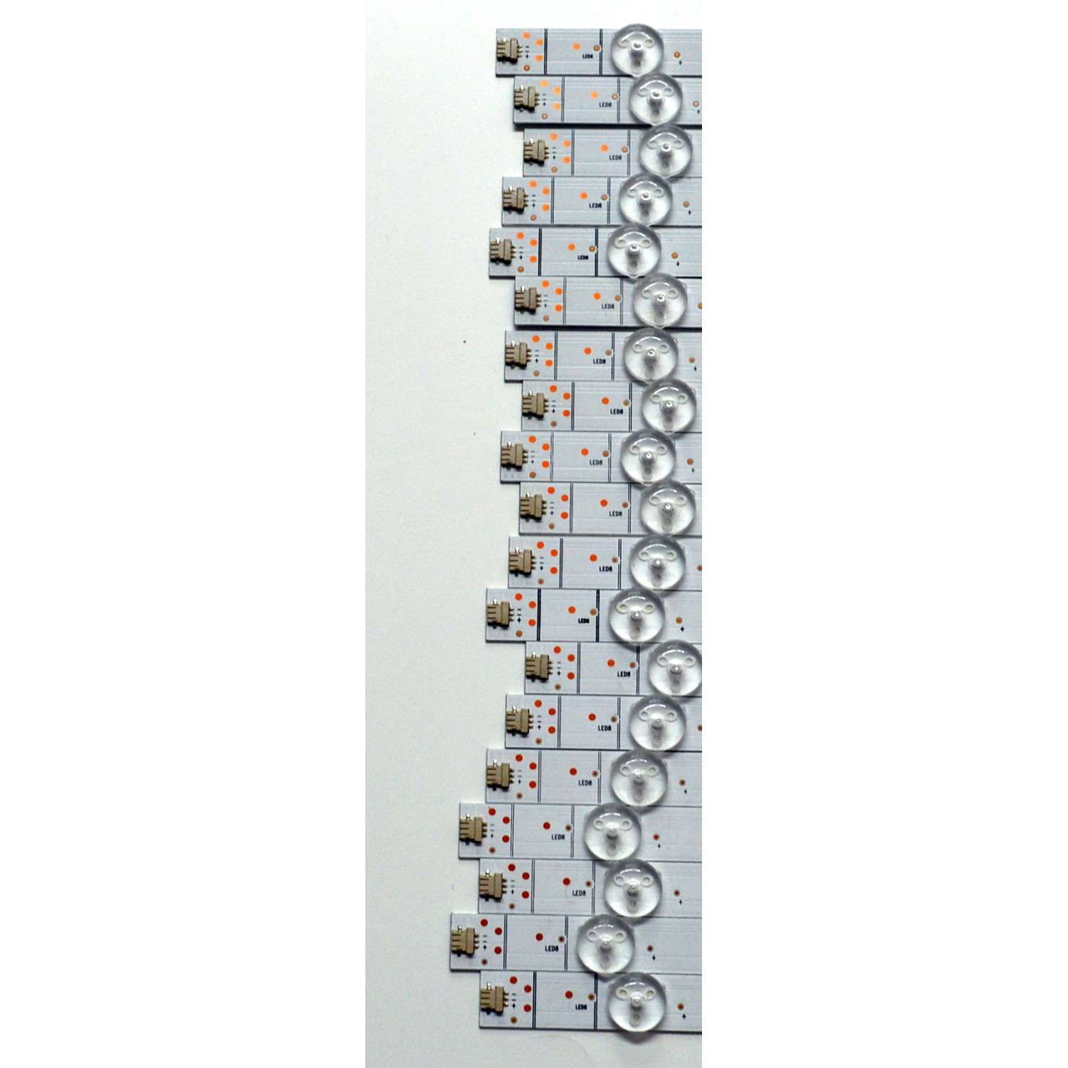 KIT DE LEDS ORIGINAL PARA TV 19 PIEZAS / NUMERO DE PARTE HXLB20082 / HD650YU73-TAL1KT+2021011901 / R / APT-HXLB20082 / 1254627 / MODELO 65" - Imagen 4