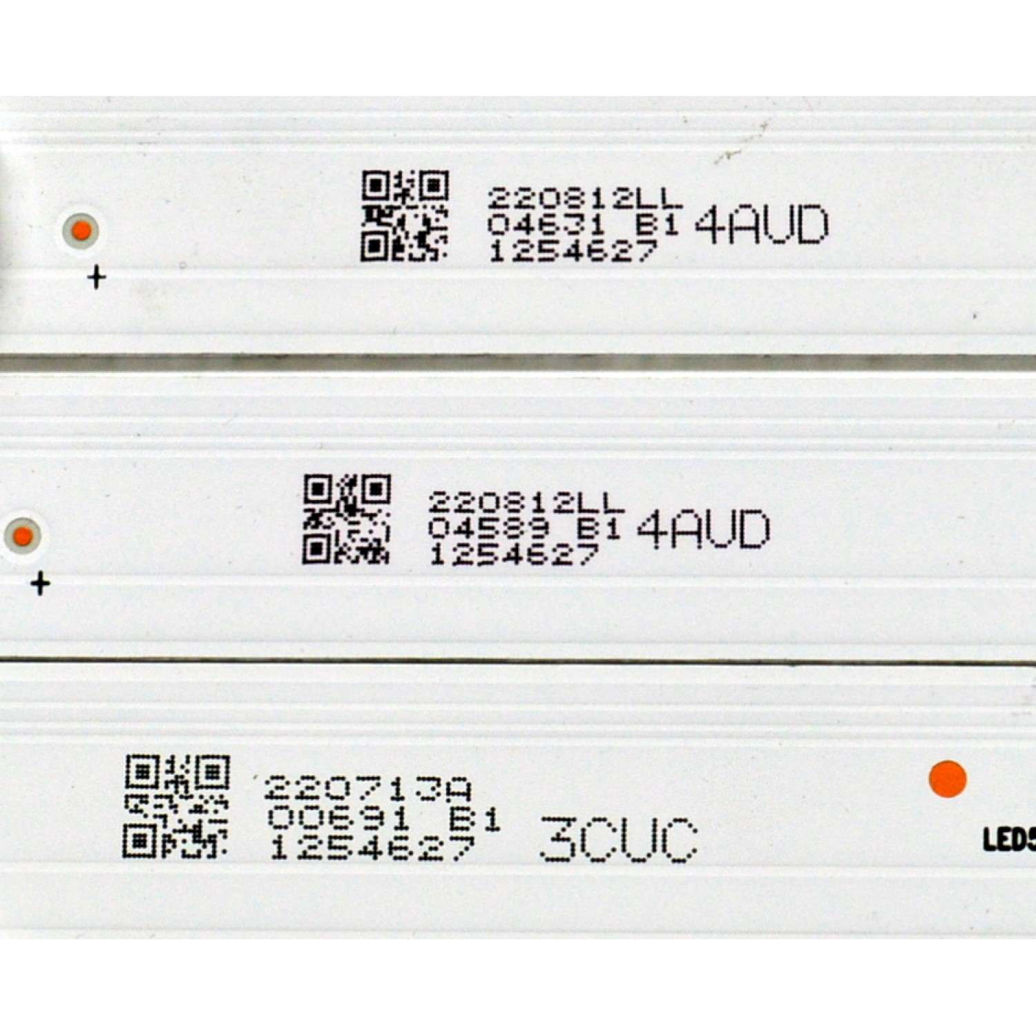 KIT DE LEDS ORIGINAL PARA TV 19 PIEZAS / NUMERO DE PARTE HXLB20082 / HD650YU73-TAL1KT+2021011901 / R / APT-HXLB20082 / 1254627 / MODELO 65" - Imagen 3