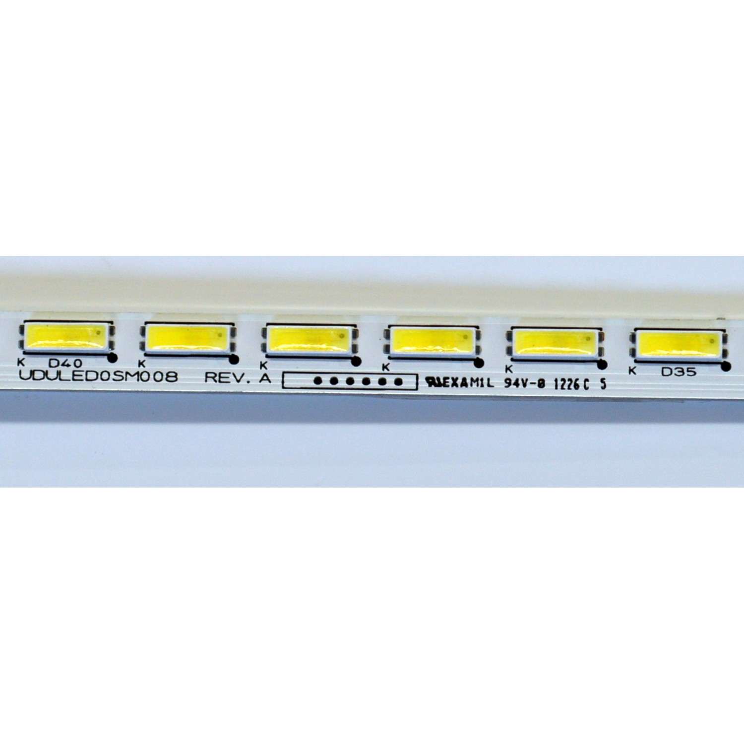 LED ORIGINAL PARA TV PHILIPS 1 PIEZA / NUMERO DE PARTE UDULED0SM008 / UDULED0SM008 REV.A / 32" 14S3P (SLED) / PANEL U24F1XH / MODELO 32PFL1904/F7 - Imagen 3