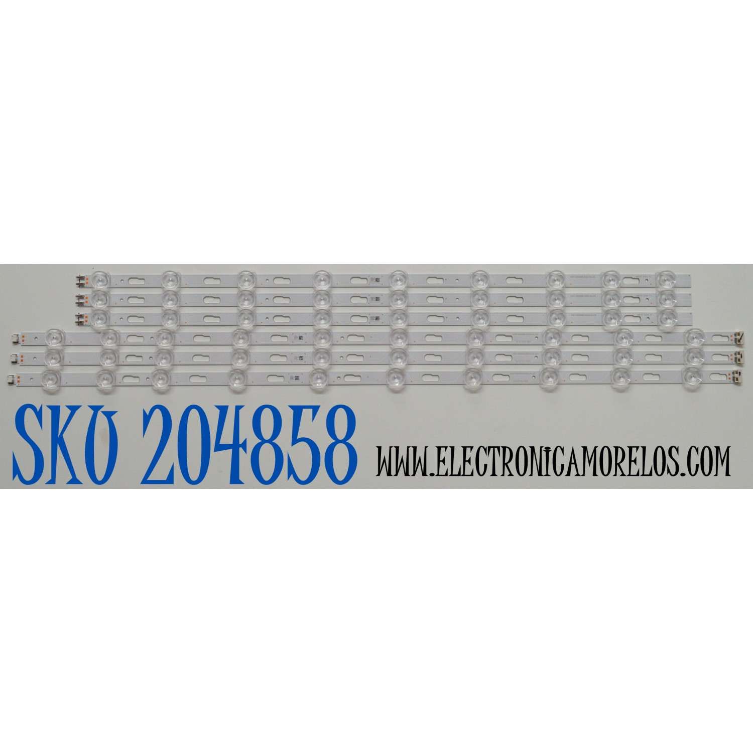 KIT DE LEDS ORIGINAL PARA TV SAMSUNG 6 PIEZAS / NUMERO DE PARTE BN96-58291A / BN96-58289A / V4D7-650SMA-R0 / V4D7-650SMB-R0 / 58291A / 58289A / PANEL CY-BD065HGHV2H / DISPLAY ST6451D06-1 V2.1 / MODELO UN65DU7200DXZA / UN65DU7200DXZA CC03
