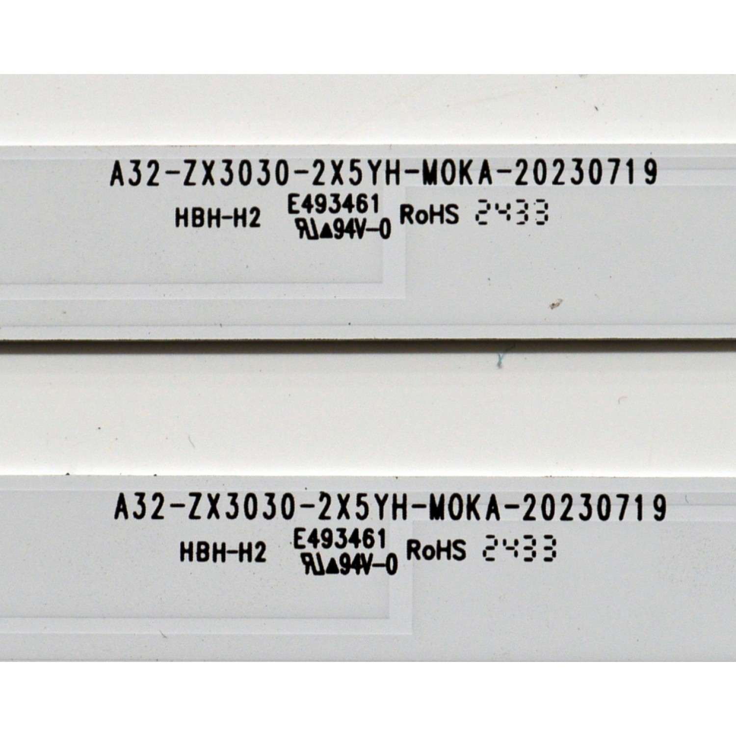 KIT DE LEDS ORIGINAL PARA TV PHILIPS 2 PIEZAS / NUMERO DE PARTE A32-ZX3030-2X5YH-M0KA / A32-ZX3030-2X5YH-M0KA-20230719 / 4L-ZX032T-YH007X / 240912-22LD3 / PANEL LVF320CSDX E1396 / DISPLAY ST3151B07-1 VER.2.1 / MODELO 32PFL6573/F7 - Imagen 2