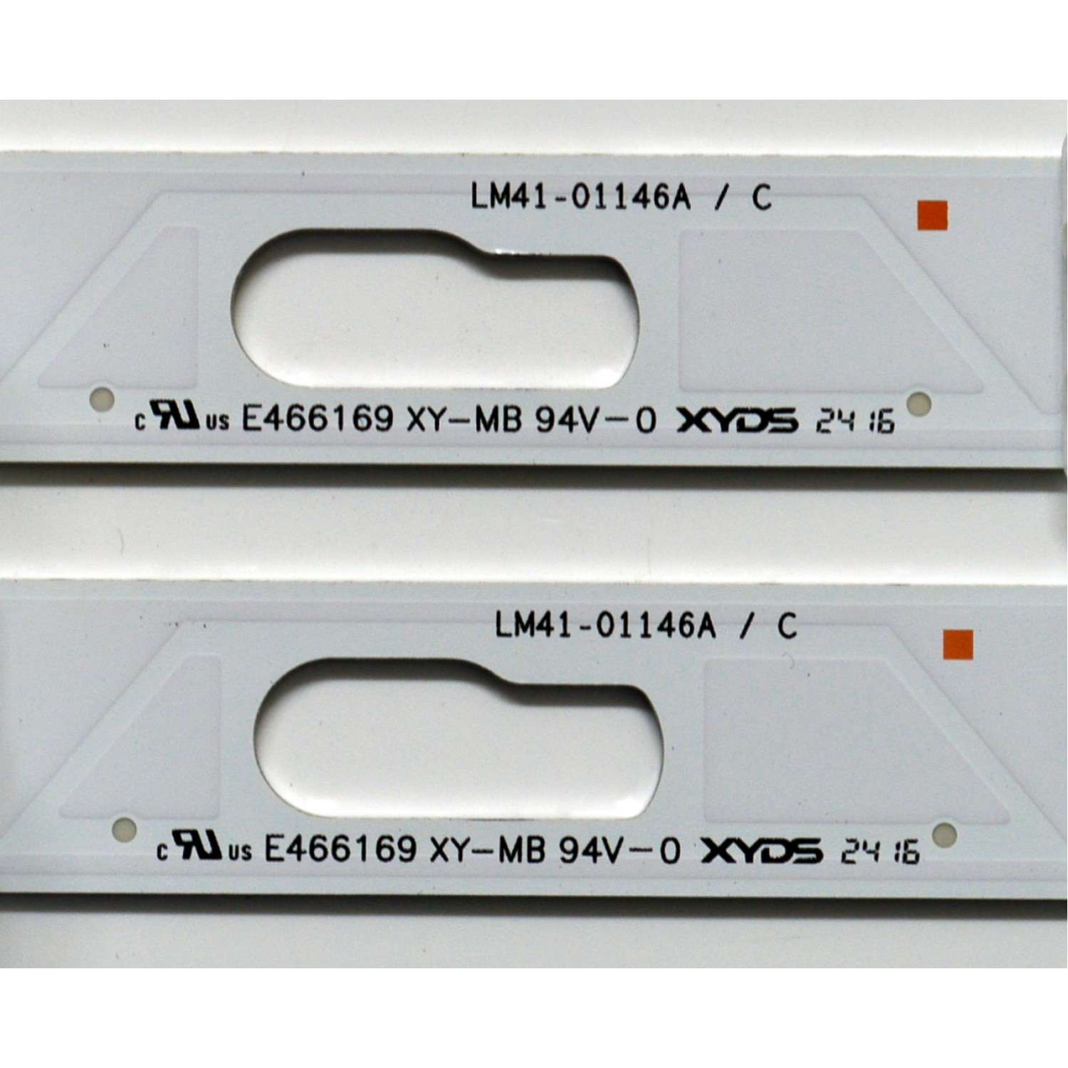 KIT DE LEDS ORIGINAL PARA TV SAMSUNG 4 PIEZAS / NUMERO DE PARTE BN96-58284A / BN96-58285A / LM41-01145A / LM41-01146A / L1_DU7K_E0_CFM_L7(1) / L1_DU7K_E0_CFM_R9(1) / 58284A / 58285A / PANEL CY-BD050HGNV2H / DISPLAY V500DJ7-QE1 / MODELO UN50DU7200DXZA DC02 - Imagen 3