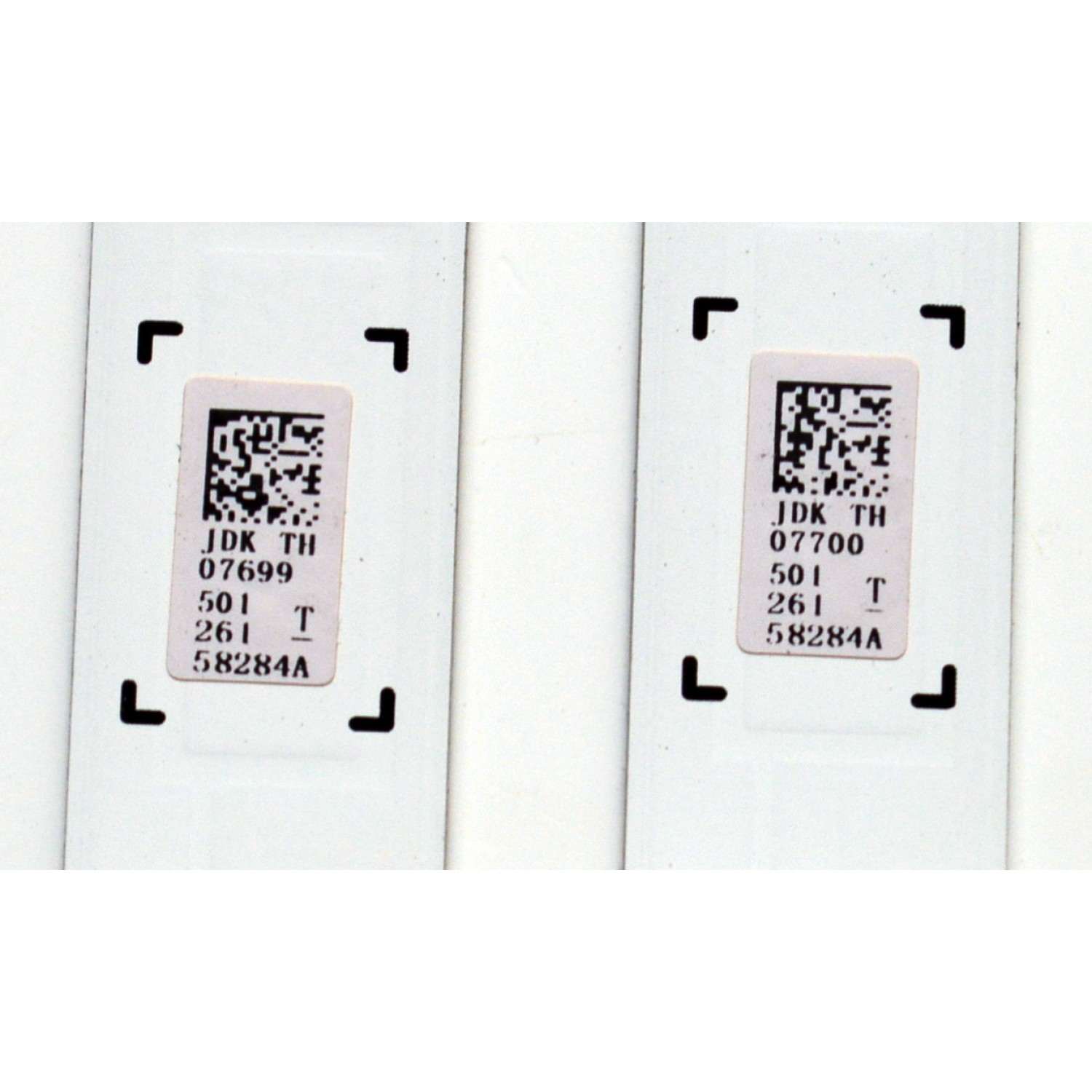 KIT DE LEDS ORIGINAL PARA TV SAMSUNG 4 PIEZAS / NUMERO DE PARTE BN96-58284A / BN96-58285A / DU7K_SVC500AN9-R / DU7K_SVC500AN9-L / TYPE_REV1.0_231102 / 58284A / 58285A / PANEL CY-BD050HGNV2H / DISPLAY V500DJ7-QE1 / BN96-52422A / MODELO UN50DU7200DXZA DC02 - Imagen 2