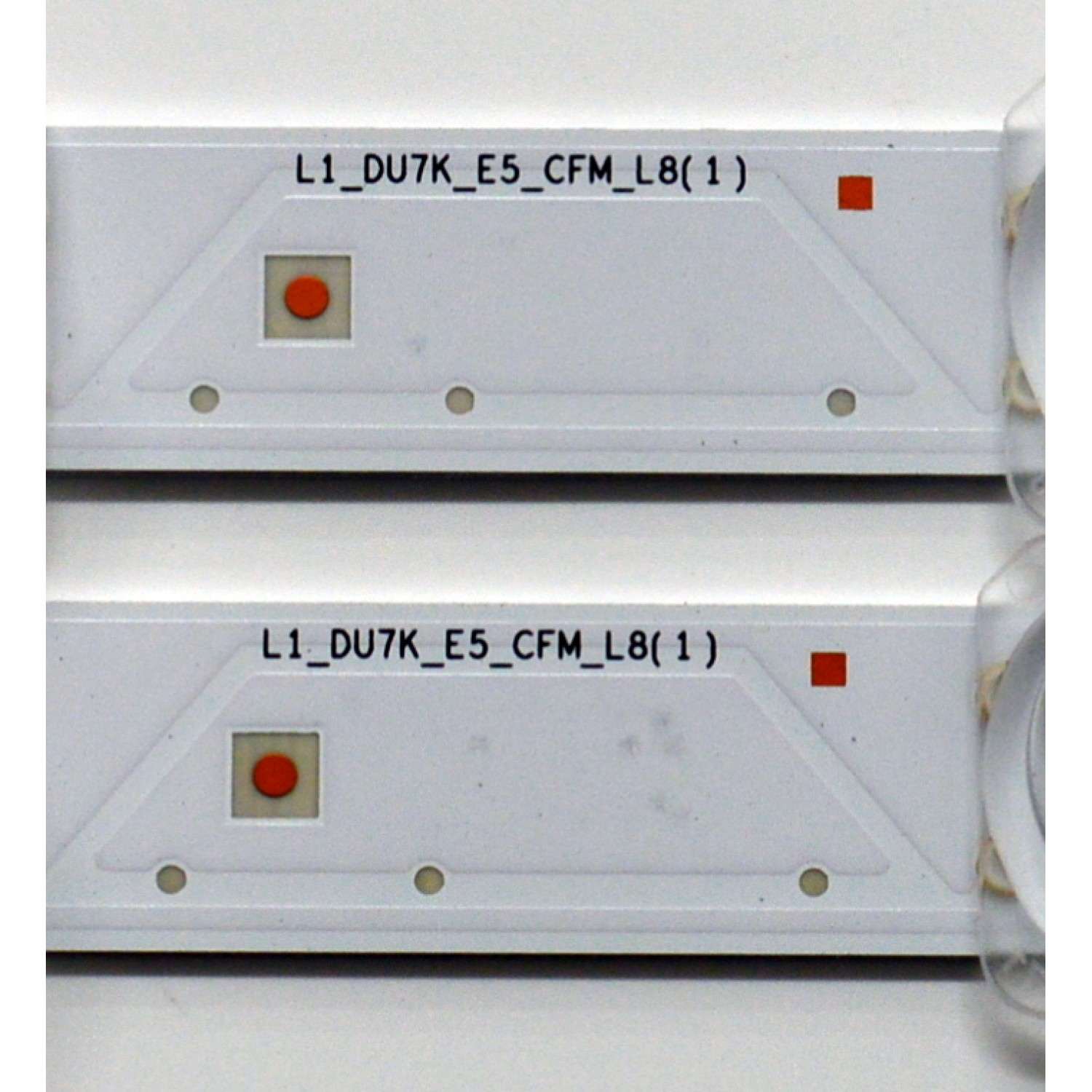 KIT DE LEDS ORIGINAL PARA TV SAMSUNG 4 PIEZAS / NUMERO DE PARTE BN96-58286A / BN96-58287A / LM41-01147A / LM41-01148A / L1_DU7K_E5_CFM_R10(1) / L1_DU7K_E5_CFM_L8(1) / PANEL CY-BD055HGXV2H / DISPLAY LC550EQC (SP)(A3) / MODELO UN55DU7200BXZA WB01 - Imagen 7