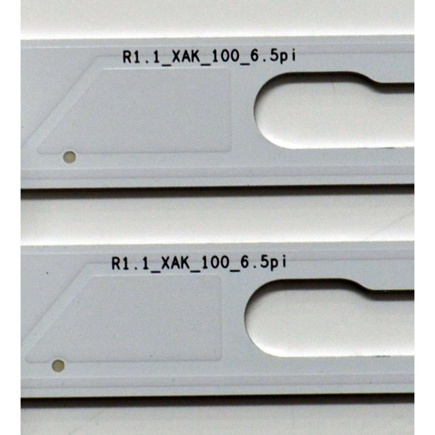 KIT DE LEDS ORIGINAL PARA TV SAMSUNG 4 PIEZAS / NUMERO DE PARTE BN96-58286A / BN96-58287A / LM41-01147A / LM41-01148A / L1_DU7K_E5_CFM_R10(1) / L1_DU7K_E5_CFM_L8(1) / PANEL CY-BD055HGXV2H / DISPLAY LC550EQC (SP)(A3) / MODELO UN55DU7200BXZA WB01 - Imagen 6