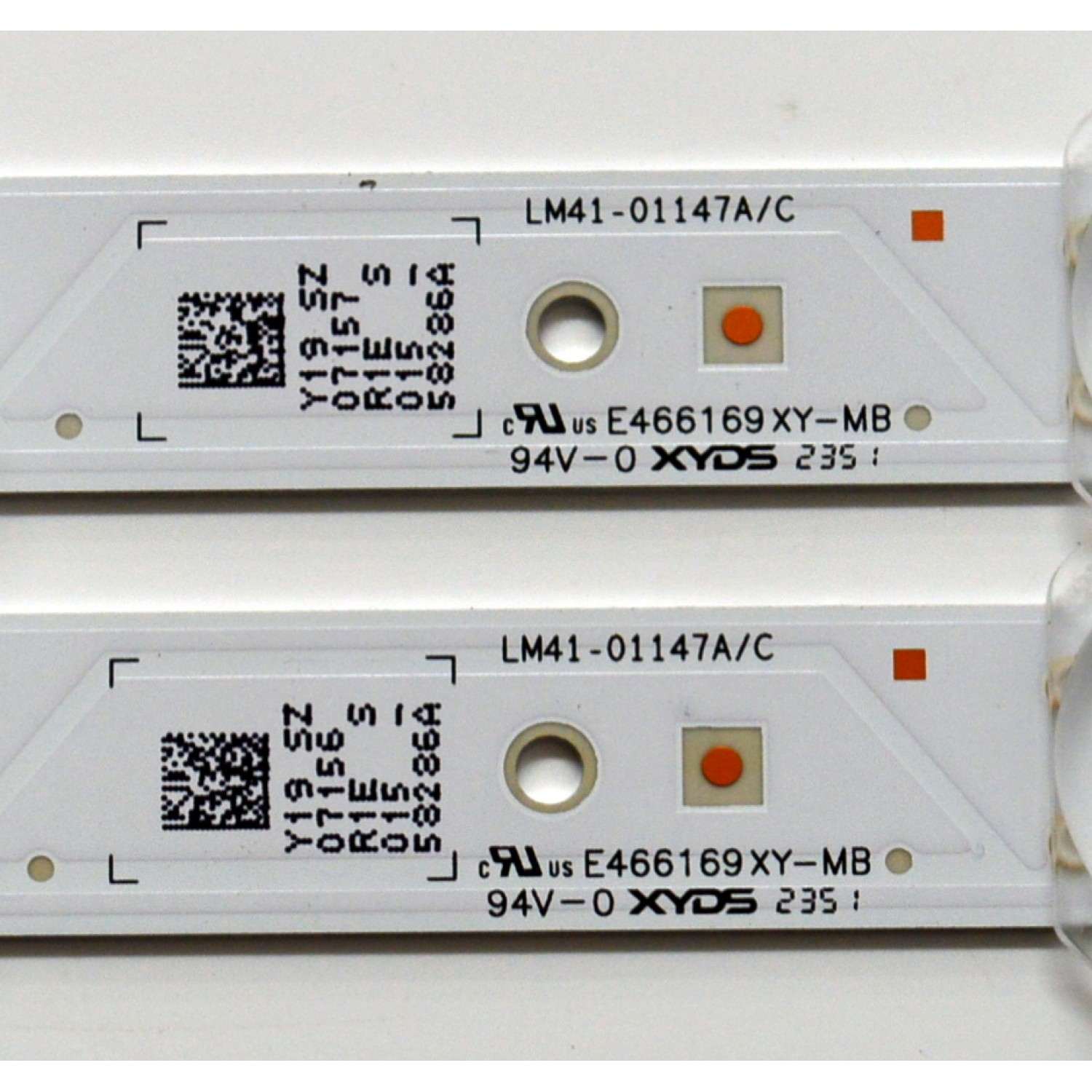 KIT DE LEDS ORIGINAL PARA TV SAMSUNG 4 PIEZAS / NUMERO DE PARTE BN96-58286A / BN96-58287A / LM41-01147A / LM41-01148A / L1_DU7K_E5_CFM_R10(1) / L1_DU7K_E5_CFM_L8(1) / PANEL CY-BD055HGXV2H / DISPLAY LC550EQC (SP)(A3) / MODELO UN55DU7200BXZA WB01 - Imagen 5