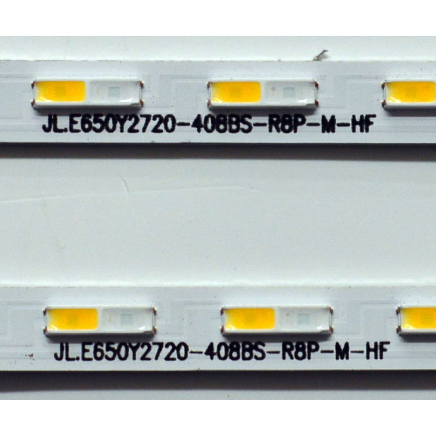 KIT DE LEDS ORIGINAL PARA TV SAMSUNG 2 PIEZAS / NUMERO DE PARTE JL.E650Y2720 / JL.E650Y2720-408BS-R8P-M-HF / HBH HBH-M1 94V-0 / E49346 HZ 2302 MLQ / MODELOS HG65Q60B / QE65Q67B / QN65Q60A / KQ65QB60A / QA65Q60B / QN65Q60C  - Imagen 4