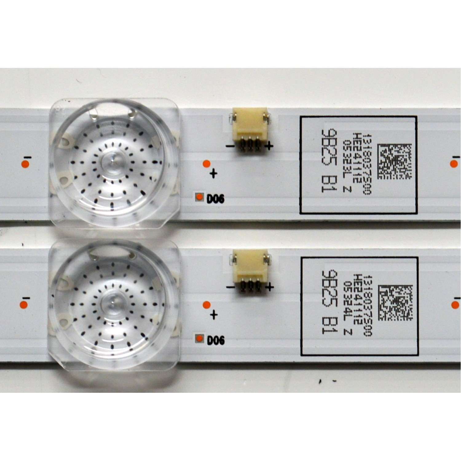 KIT DE LEDS ORIGINAL PARA TV HISENSE 2 PIEZAS / NUMERO DE PARTE LB500AF V0 / HD500H1U91-T0LE-2023110101 / 1318037500 / HE241112 / 9B25 B1 / PANEL HD500H1U91-T0LHK2\ROH / DISPLAY CV500U2-L01 REV:02 / MODELO 50QD65NF - Imagen 2