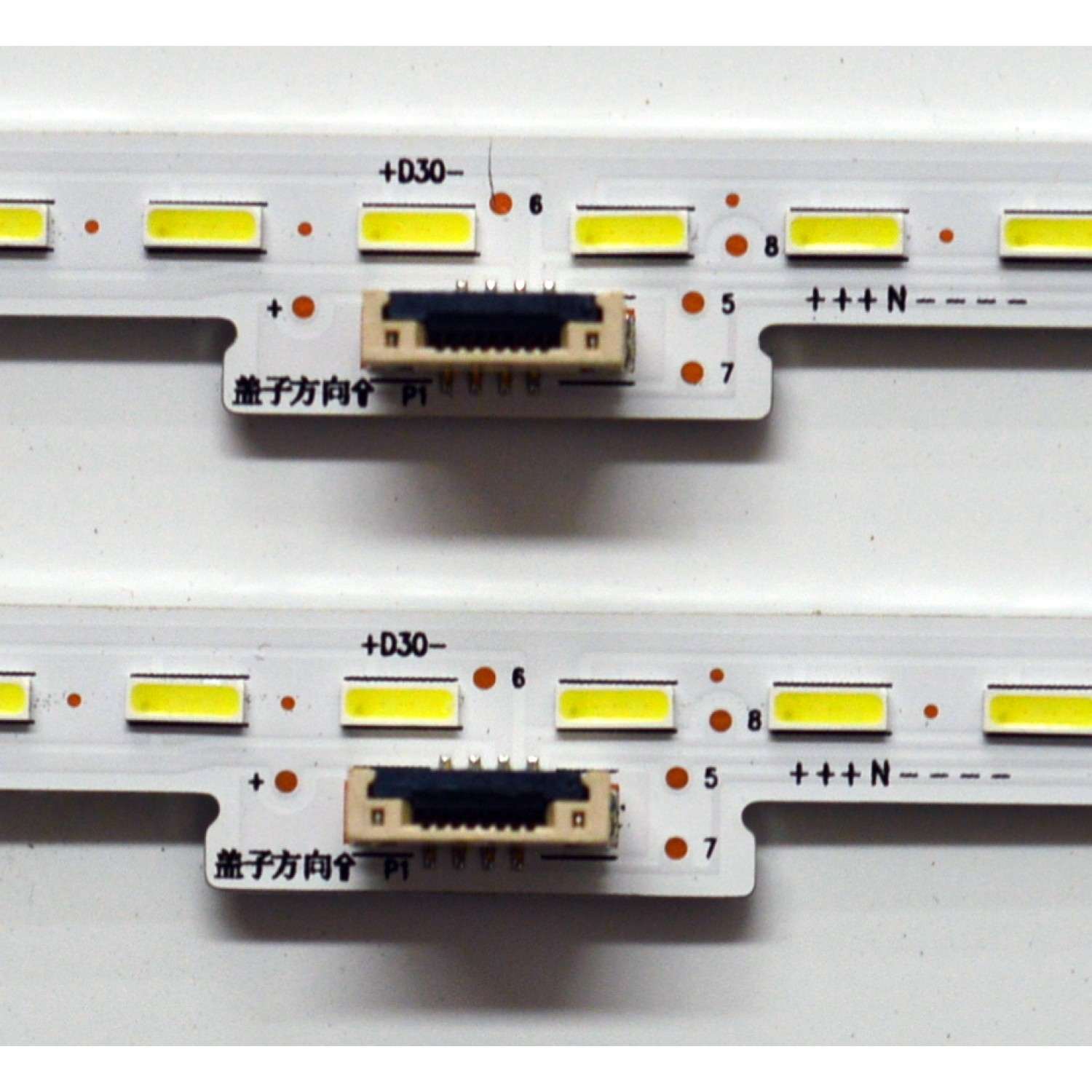 KIT DE LEDS ORIGINAL PARA TV HISENSE 2 PIEZAS / NUMERO DE PARTE JL.E6506G414 / JL.E6506G414-003AS-R8N-M-HF / HE650X3U61-T0L8KC+2024011902+JL.E6506G414-003AS-R8N-M-HF / PANEL HE650X3U61-T0L1 / DISPLAY  PT650GT02-7 VER.1.0 / MODELO 65S75N - Imagen 3