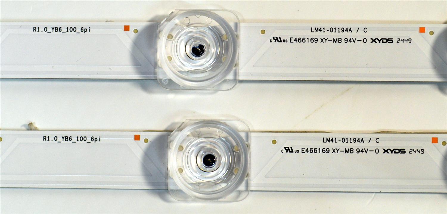 KIT DE LEDS ORIGINAL PARA TV SAMSUNG 2 PIEZAS / NUMERO DE PARTE BN96-60373A / LM41-01194A / L1_FU8K_E0 / CFM_S16(1) / R1.0_YB6_100_6Pi / 60373A / PANEL CY-BF050HGNV3H / DISPLAY V500DJ7-QE1 / BN96-59506A / MODELO UN50U8000FBXZA / UN50U8000FBXZA DB01 - Imagen 4