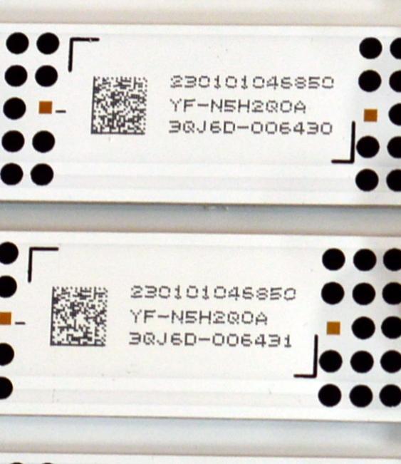 KIT DE LEDS ORIGINAL PARA TV TCL 8 PIEZAS / NUMERO DE PARTE 261501024051 / 06-1-85Z1-T-8X15-0D25-85AX14-240223 / 2301001046850 / YF-N5H2Q0A /  PANEL HK850WLEDM-JH81H / DISPLAY PT850GT01-4 VER.1.0 / MODELO 85S410R - Imagen 4