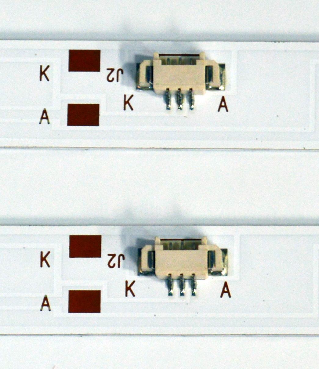 KIT DE LEDS ORIGINAL PARA TV VIZIO 2 PIEZAS / NUMERO DE PARTE 30332006009D / LED32D06-ZC62AG-04D / 240710BB08 / 32000M23 / DISPLAY V320BJ9-Q01 REV.C1 / MODELO VHD32M-0810 / VHD32M-0810 LMC1U1LA - Imagen 4
