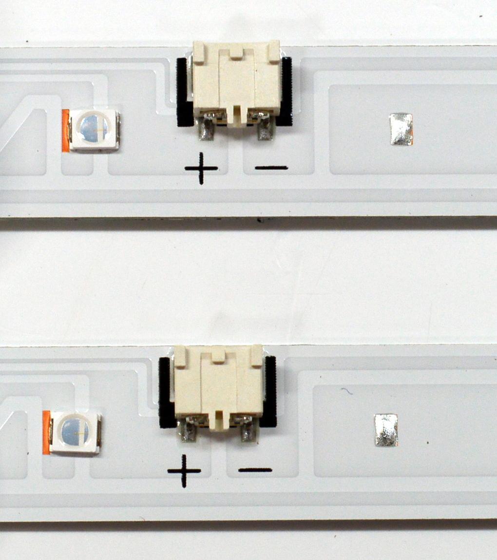 KIT DE LEDS ORIGINAL PARA TV SAMSUNG 2 PIEZAS / NUMERO DE PARTE BN96-60372A / JL.D430E1330-408CS-M_V08 / HBH HBH-H1 / 60372A / PANEL CY-BF043HGNV4H / DISPLAY V430DJ1-Q01 / BN96-59942A / MODELO UN43U8000FBXZA / UN43U8000FBXZA DD11 - Imagen 3