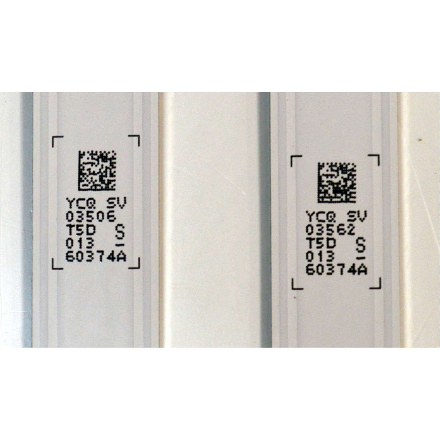 KIT DE LEDS ORIGINAL PARA TV SAMSUNG 2 PIEZAS / NUMERO DE PARTE BN96-60374A /LM41-01195A / C / L1_FU8K_E5 / CFM_S18(1) / R1.0_YB6_100_6PI / 60374A / PANEL CY-BF055HGXV8H / DISPLAY LC550EQC (SS)(A4) / MODELO UN55U8000FBXZA / UN55U8000FBXZA WD04 - Imagen 2