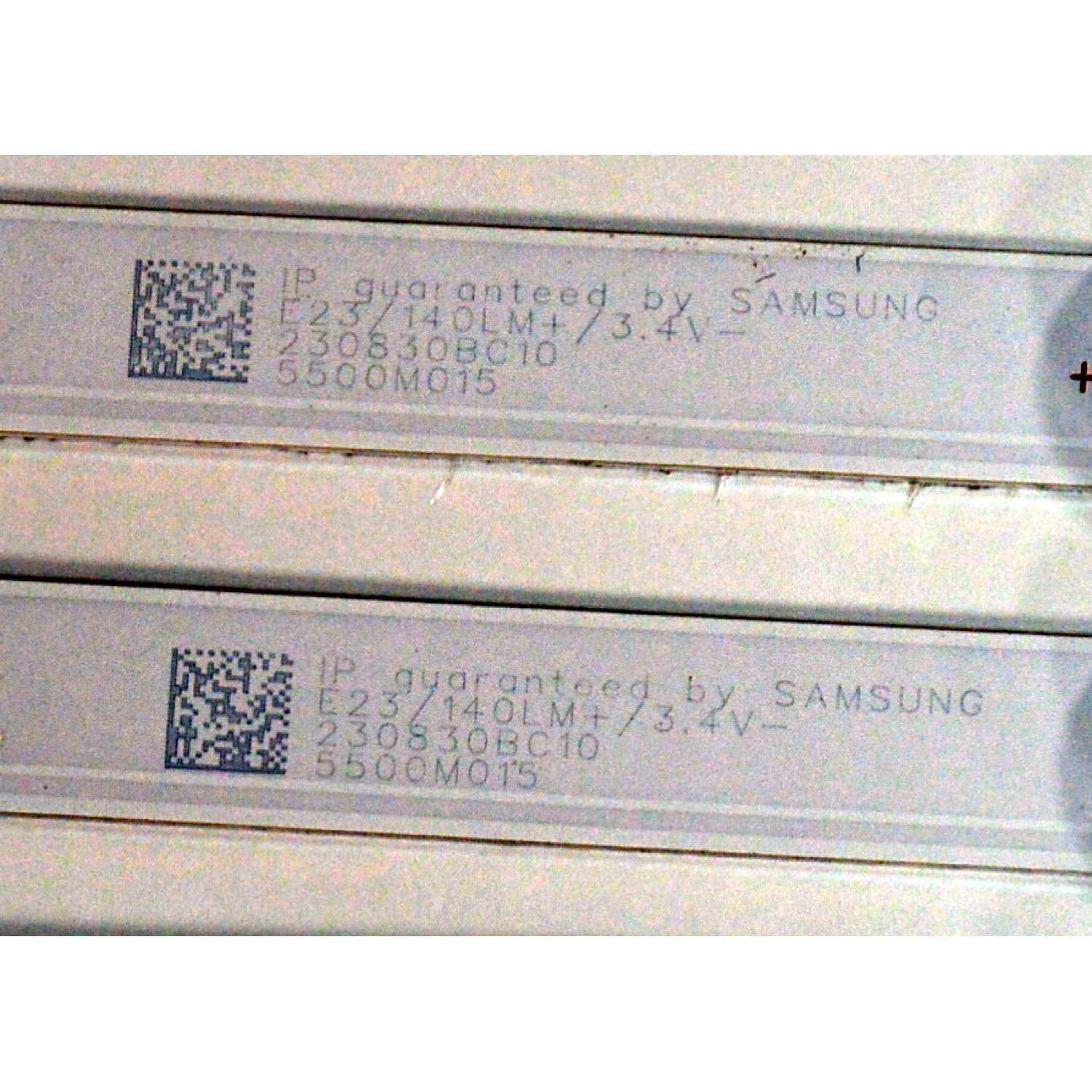 KIT DE LEDS ORIGINAL PARA TV ROKU SELECT SERIES 4 PIEZAS / NUMERO DE PARTE 3035512008BD / LED55D12-ZC62AG-11BDF / B005P00105667A / 23080BC10 / 5500M015 / DISPLAY ST5461D18-2 VER.2.1 / MODELO 55R4A5X - Imagen 3