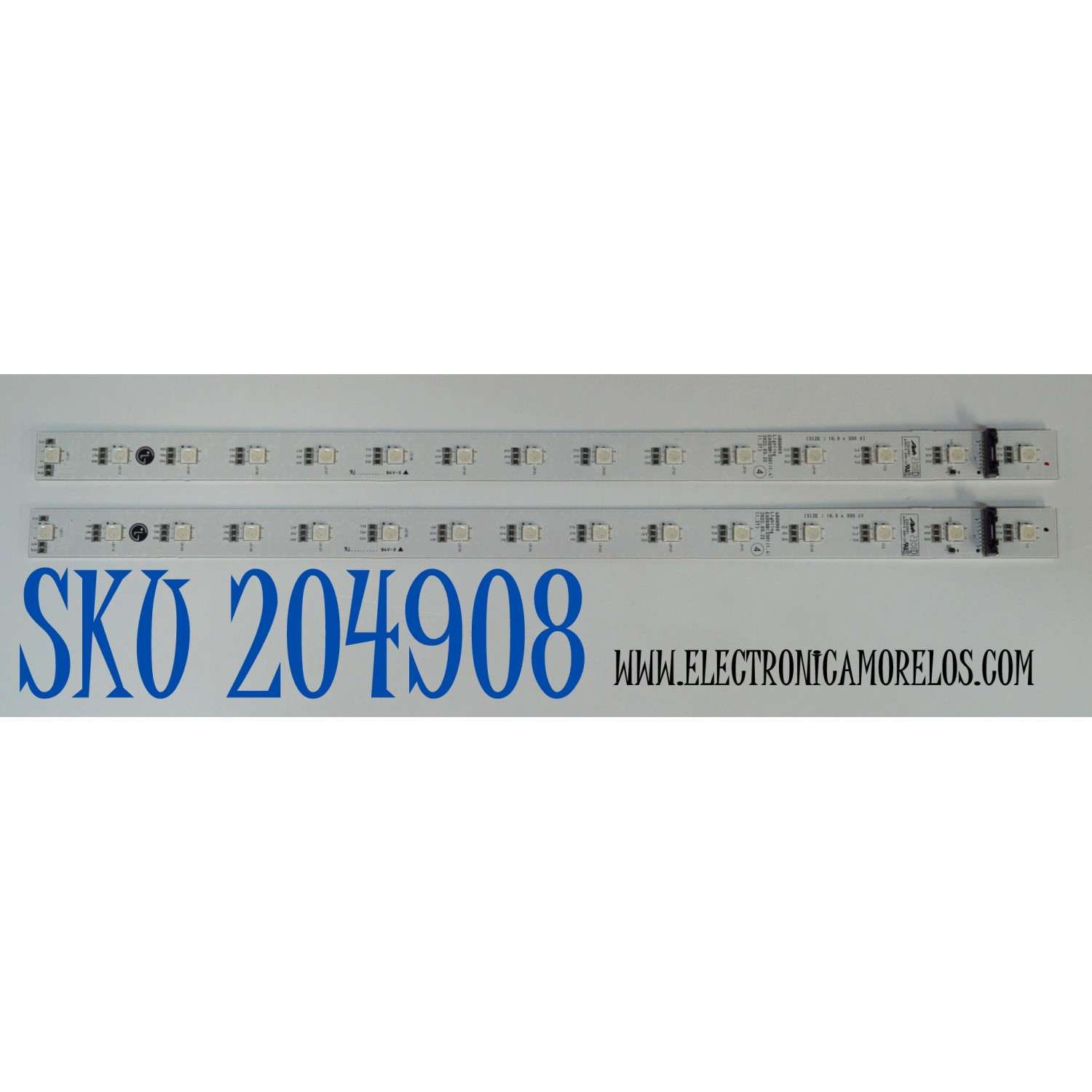 KIT DE LEDS ORIGINAL PARA TV LG 2 PIEZAS / NUMERO DE PARTE  48GQ900 / EAX69813301 / EAX69813301(1.4) / PANEL LW480AQD (EQ)(G2) / MODELO 48GQ900-B / 48GQ900-BY.AUSOMPN