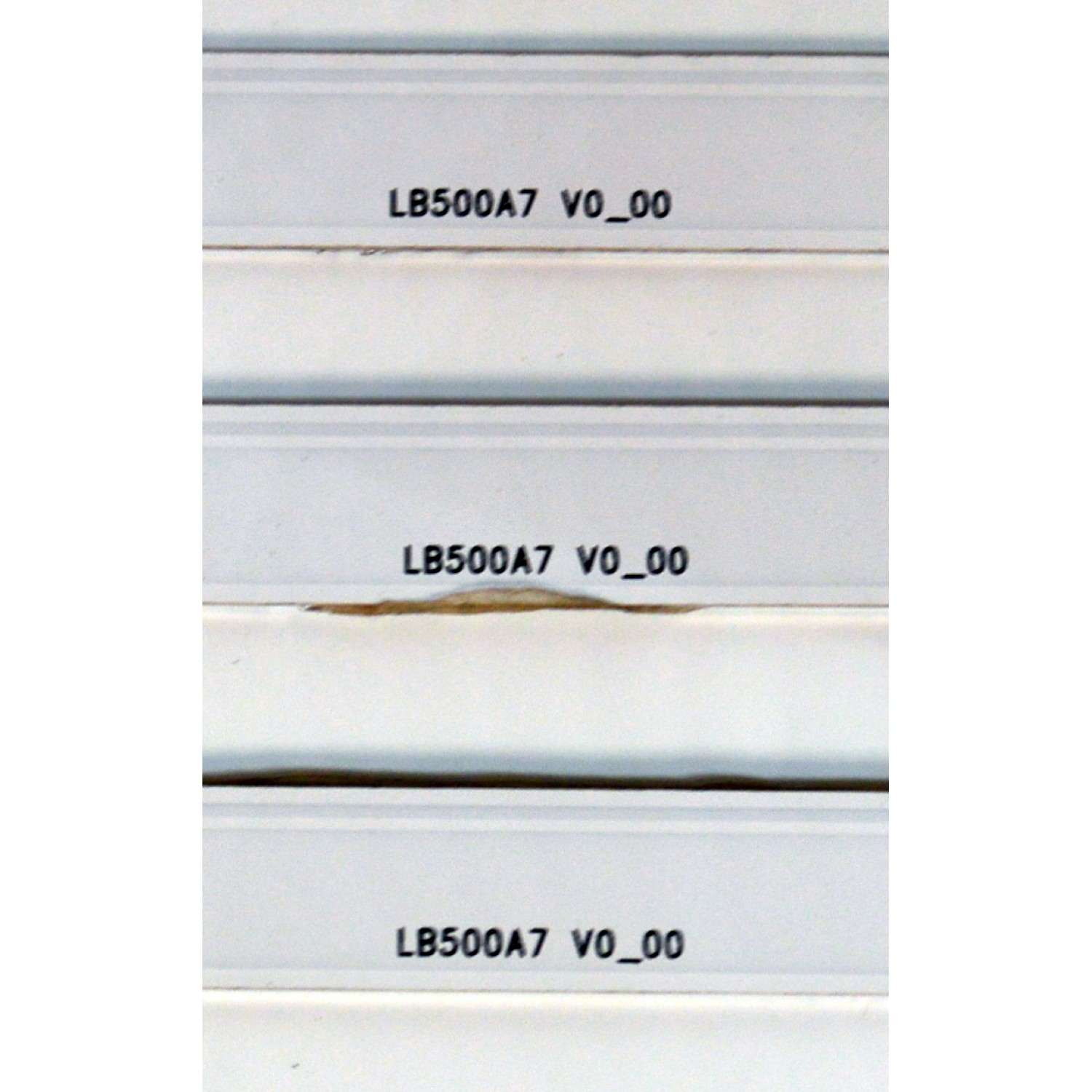 KIT DE LEDS ORIGINAL PARA TV PHILIPS 3 PIEZAS / NUMERO DE PARTE LB500A7 / LB500A7 V0_00 / UDULEDLXT043 REV.A / 8832A / 50W14S1P / DISPLAY V500DJ7-QE1 REV.D2 / MODELO 50PUL7552/F7 / 50PUL7552/F7 A - Imagen 5