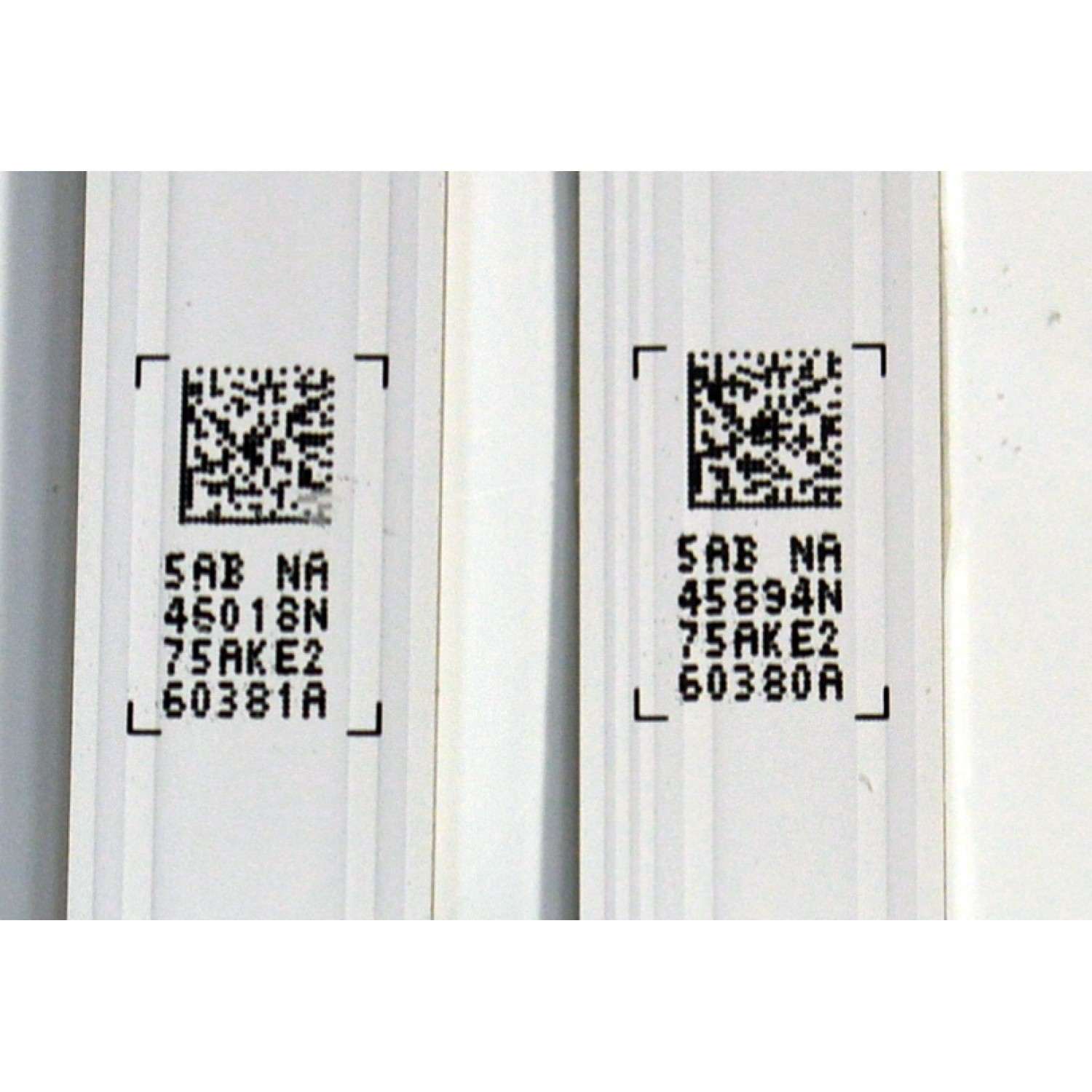 KIT DE LEDS ORIGINAL PARA TV SAMSUNG 6 PIEZAS / NUMERO DE PARTE BN96-60381A / BN96-60380A / JL.D750M1330-408CL-M_V13 5.0 / JL.D750M1330-408CR-M_V13 5.0 / 60381A / 60380A / PANEL CY-BF075HGHV8H / DISPLAY ST7461D03-9 V2.1 / MODELO UN75U8000FDXZA - Imagen 7