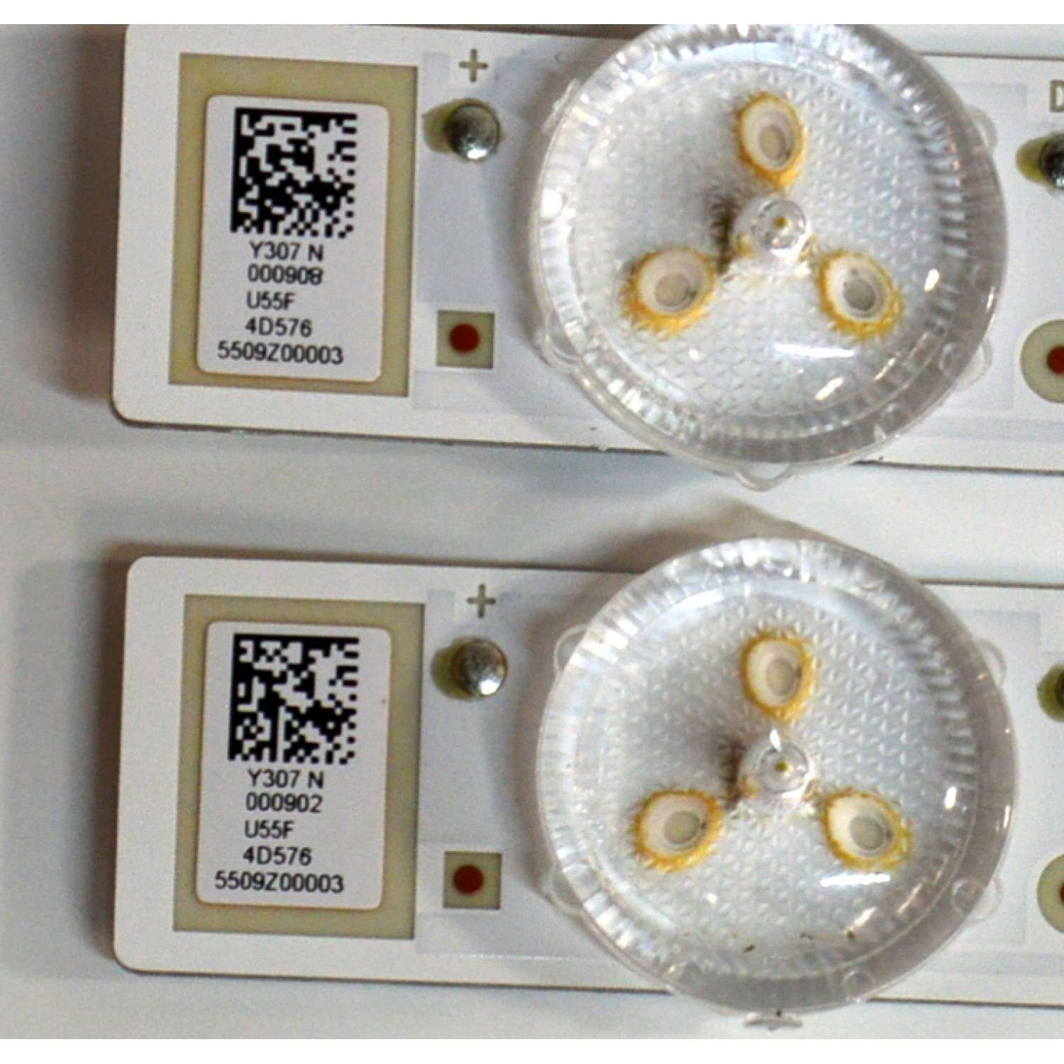 KIT DE LEDS ORIGINAL PARA TV SONY 10 PIEZAS / NUMERO DE PARTE LB5509Z / LB5509Z V0_02 / 4D576 / 5509Z000003 / PANEL YLEM055CCO11 / DISPLAY HV550QUB-F1L / MODELO K-55S30C / K55S30C - Imagen 4