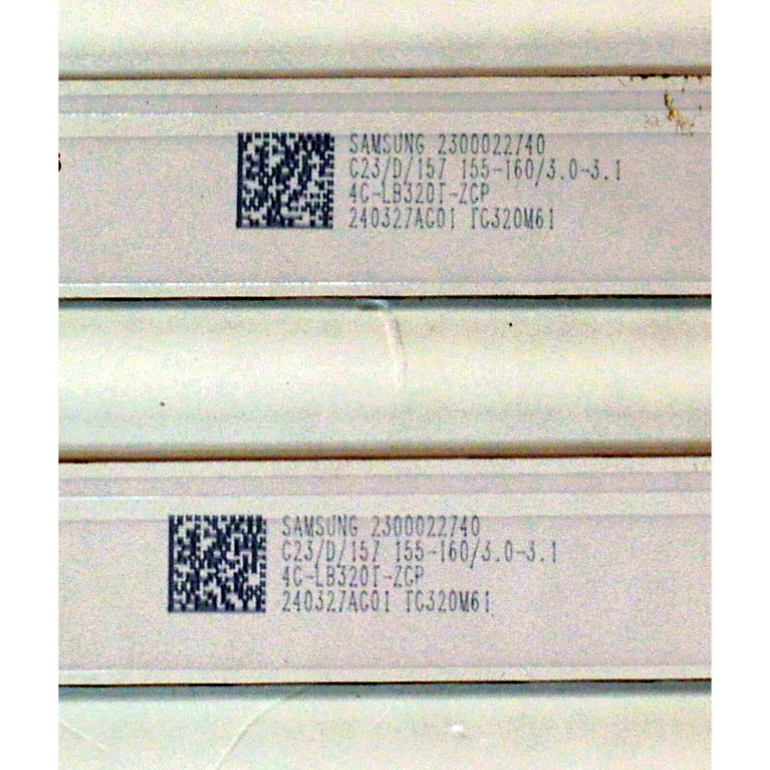 KIT DE LEDS ORIGINAL PARA TV PHILIPS 2 PIEZAS / NUMERO DE PARTE 303TC320053D / TCL32D06-ZC62AG-03D / 4C-LB320T-ZCP / 240327AC01 / TC3320M61 / PANEL LVF320CSDX E0003 / DISPLAY ST3151B07-2 VER.2.1 / MODELO 32PFL6573/F7 - Imagen 3