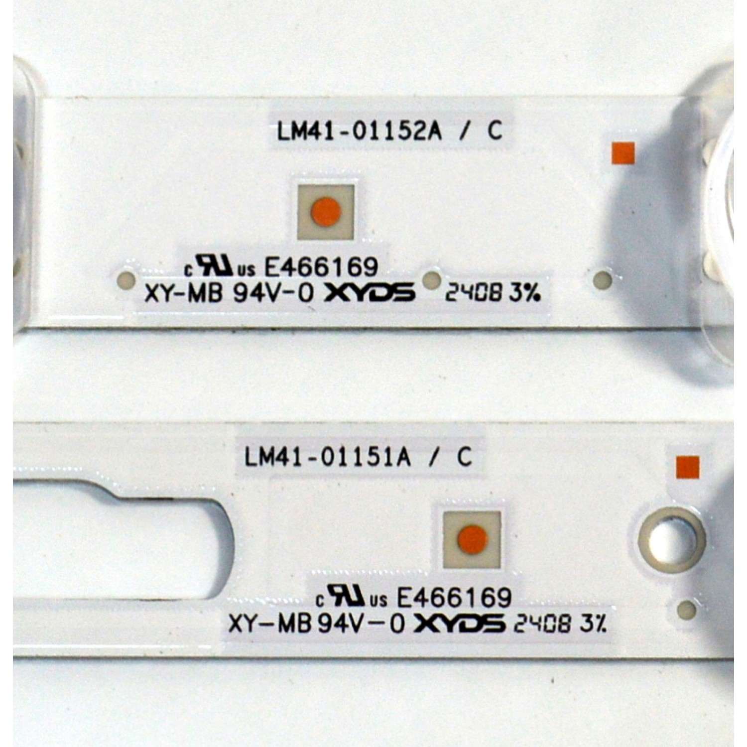 KIT DE LEDS ORIGINAL PARA TV SAMSUNG 6 PIEZAS / NUMERO DE PARTE BN96-58291A / BN96-58289A / LM41-01151A / LM41-01152A / L1_DU7K_F5_CFM_R9(1) / L1_DU7K_F5_CFM_L10(1) / 58291A / 58289A / PANEL CY-BD065HGSV5H / DISPLAY JR645R3HD1K / MODELOUN65DU7200BXZA UG06 - Imagen 6