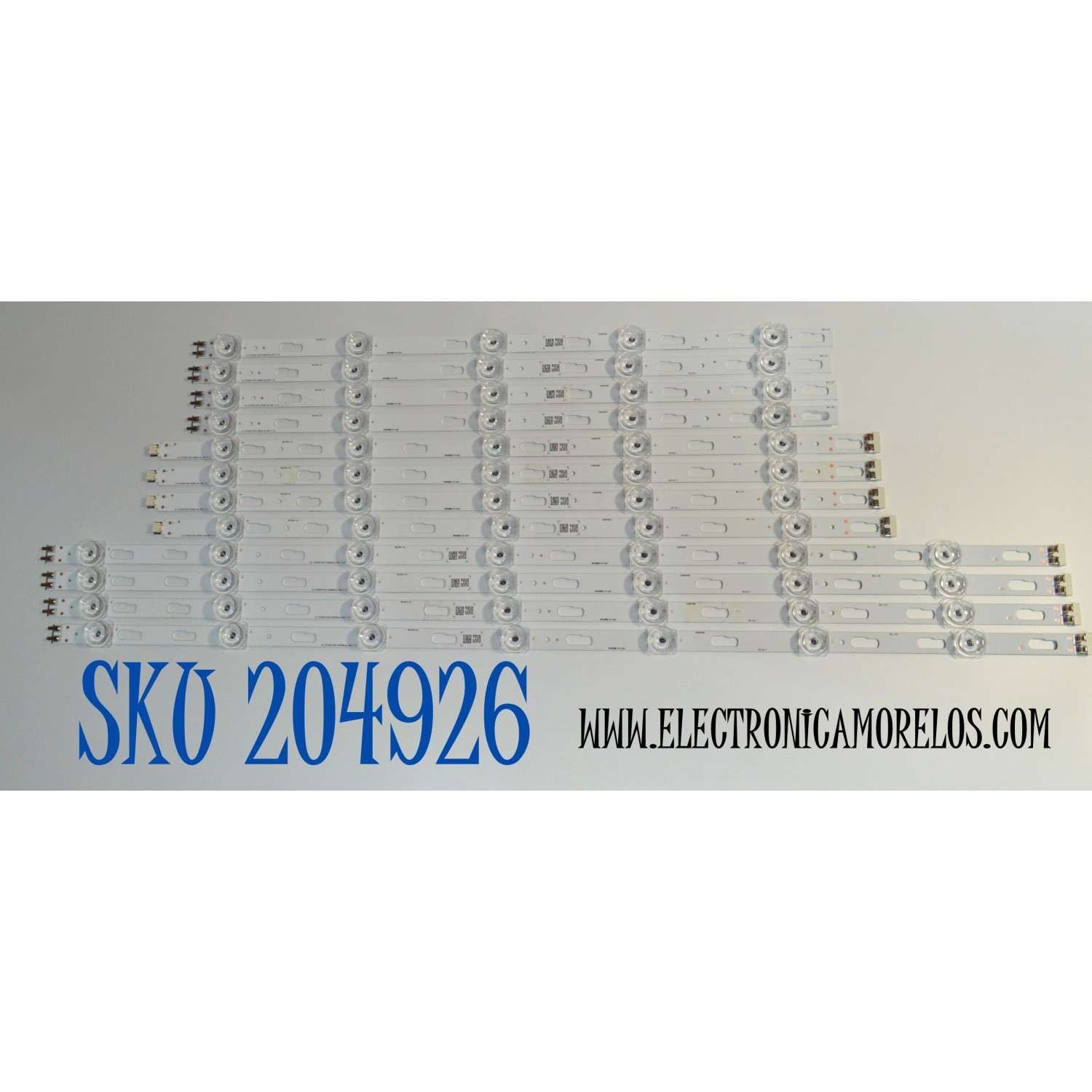 KIT DE LEDS ORIGINAL PARA TV SAMSUNG 12 PIEZAS / NUMERO DE PARTE BN96-58296A / BN96-58295A / BN96-58294A / JL.D750H1330-408AR-M_V09 7.0 / JL.D750H1330-408AL-M_V09 7.0 / PANEL CY-BD075HGHV2H / DISPLAY ST7461D03-4 V2.1 / MODELO UN75DU7200BXZA CB05