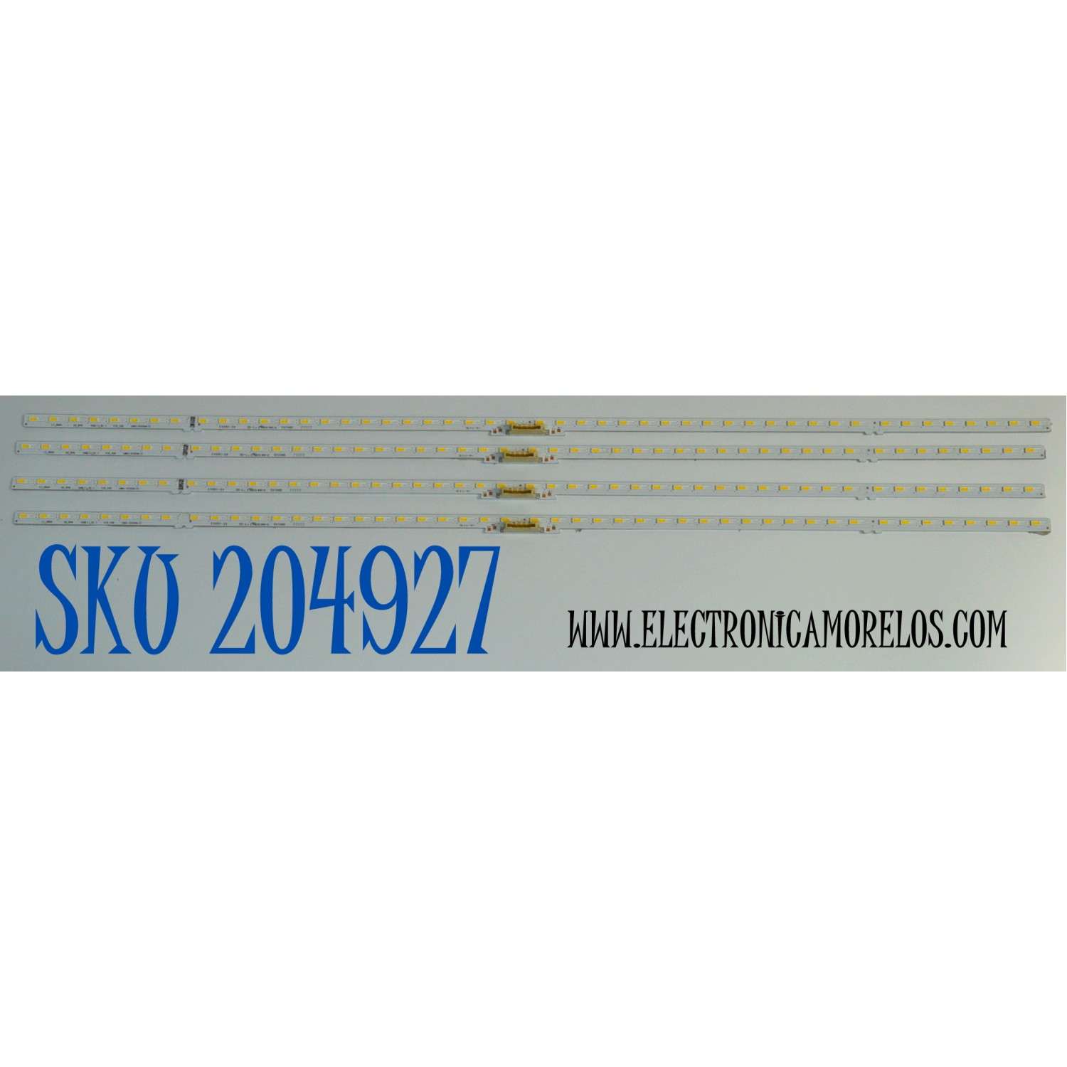 KIT DE LEDS ORIGINAL PARA TV SAMSUNG 4 PIEZAS / NUMERO DE PARTE LM41-01054A / L1_Q60A G5_DFM S48(1)_R1.1 V1B_100 / LM41-01054 / C  / PANEL CY-QC075FGHV7H / DISPLAY ST7461D04-1 V2.1 / MODELO QN75Q70CDFXZA / QN75Q70CDFXZA CD05