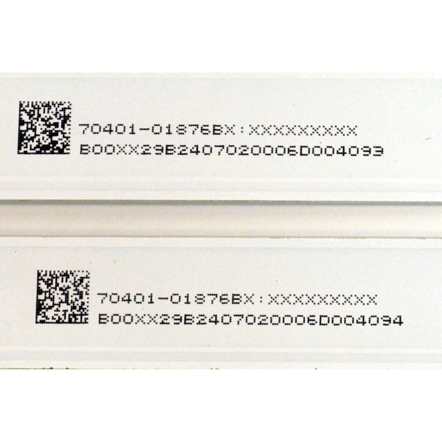 KIT DE LEDS ORIGINAL PARA TV VIZIO 12 PIEZAS / NUMERO DE PARTE 261501022641 / 261501022651 / 40-65C-SMC-D-OD22-12X7-685.5X14-0.8T-231109-G / 70401-01876BX / 70401-01875BX / PANEL BOEI650WQ1 / DISPLAY HV650QUB-F71 / MODELO M65Q6-L4 / M65Q6-L4 LBSFR7KA - Imagen 4