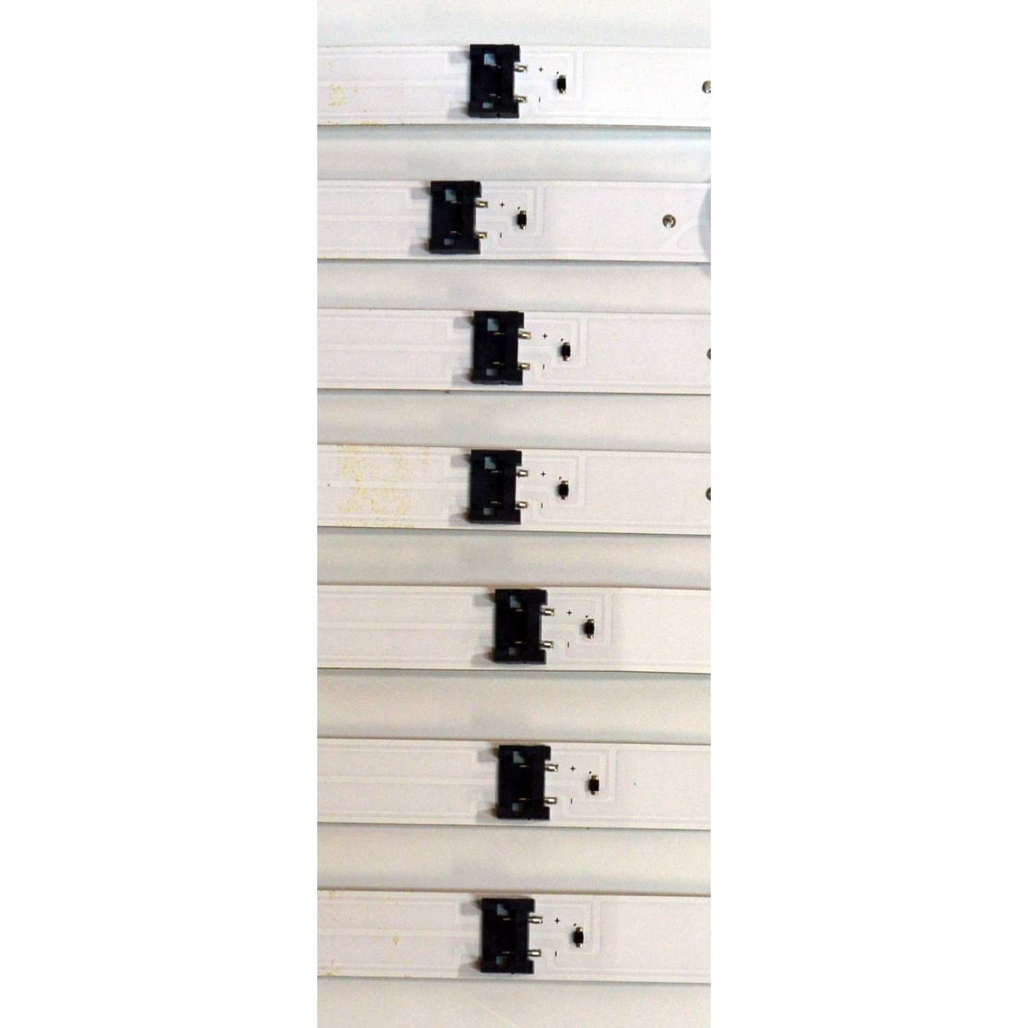 KIT DE LEDS ORIGINAL PARA TV LG 7 PIEZAS / NUMERO DE PARTE EAV65082901 / LEDAZ_Y23_SLIM TRIDENT_55UR80 H / LEDAZ_Y23_SLIM TRIDENT_55UR80_REV0.0230517 / UR80 CS0T / PANEL NC550TQG-VCKHA / DISPLAY ST5461D13-7 VER.2.1 / MODELO 55UT7550AUA.BUSCLKR - Imagen 4
