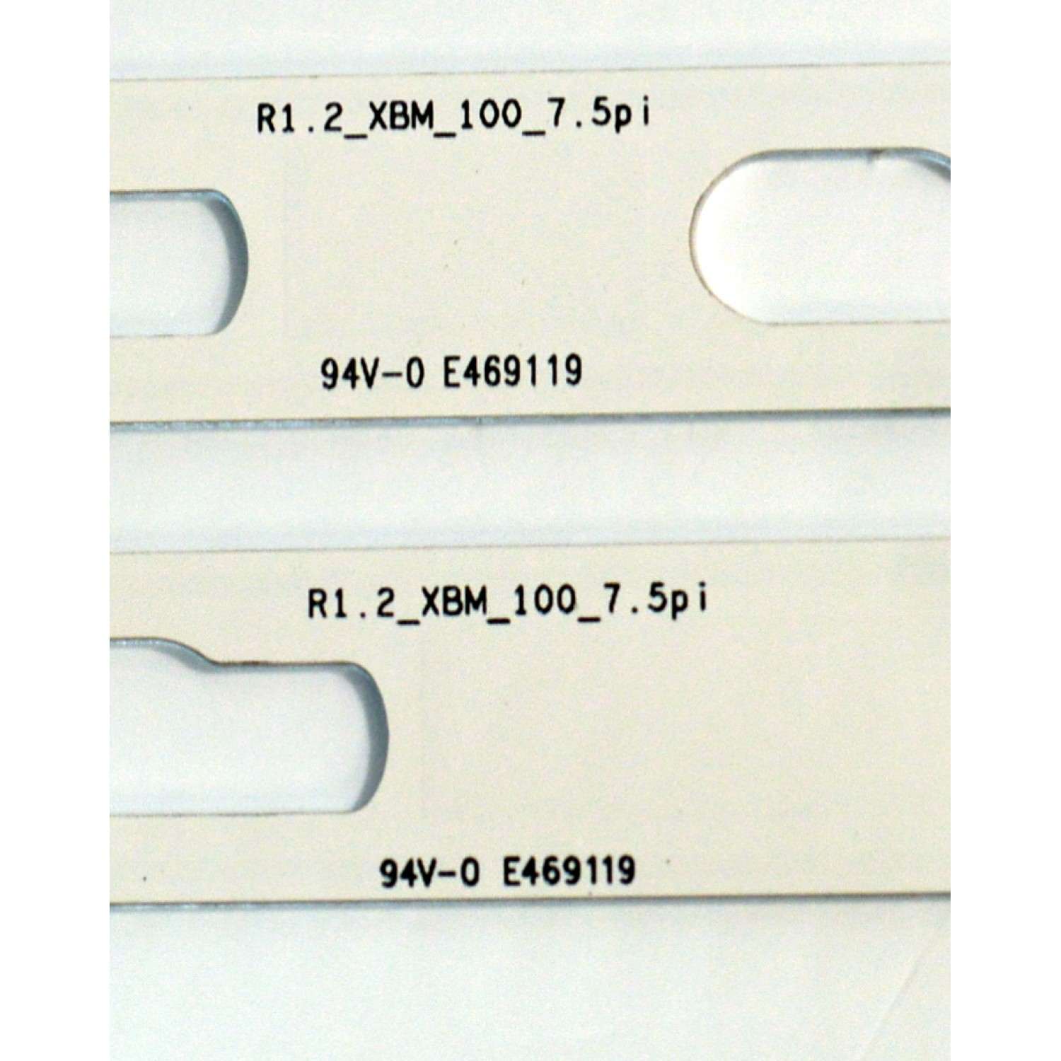 KIT DE LEDS ORIGINAL PARA TV SAMSUNG 8 PIEZAS / NUMERO DE PARTE BN96-58292A / BN96-58293A / LM41-01154A / LM41-01153A / L1_DU7K_G0_CFM_R9 (1) / L1_DU7K_G0_CFM_L7 (1) / R1.2_XBM_100_7.5Pi / PANEL CY-BD070HGSV2H / MODELO UN70U8000FBXZA GB02 - Imagen 3