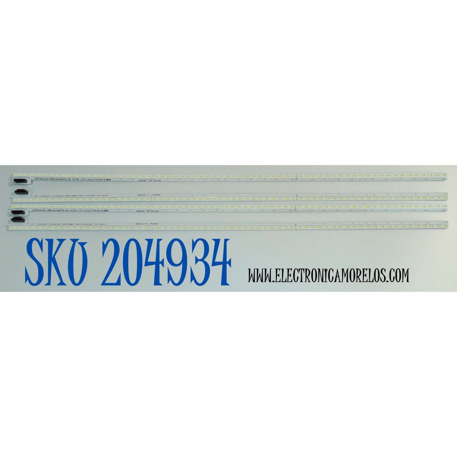 KIT DE LEDS ORIGINAL PARA TV LG 4 PIEZAS / NUMERO DE PARTE SSC_Y23_75UR90_BOE_66LED / SSC_Y23_75UR90_BOE_66LED_A BAR_REV03_220517 / SSC_Y23_75UR90_BOE_66LED_B BAR_REV03_220517 / PANEL NC750EQG-ABMH1 / DISPLAY HV750QUB-F9E / MODELO 75UR9000PUA.BUSFLKR