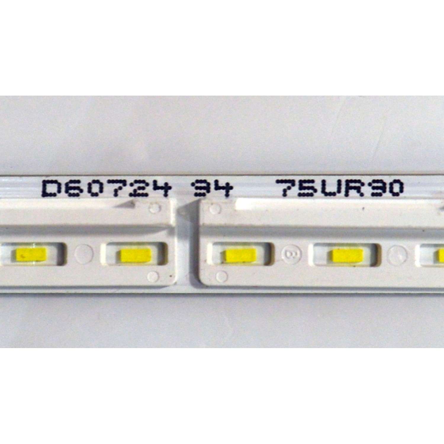 KIT DE LEDS ORIGINAL PARA TV LG 4 PIEZAS / NUMERO DE PARTE SSC_Y23_75UR90_BOE_66LED / SSC_Y23_75UR90_BOE_66LED_A BAR_REV03_220517 / SSC_Y23_75UR90_BOE_66LED_B BAR_REV03_220517 / PANEL NC750EQG-ABMH1 / DISPLAY HV750QUB-F9E / MODELO 75UR9000PUA.BUSFLKR - Imagen 2