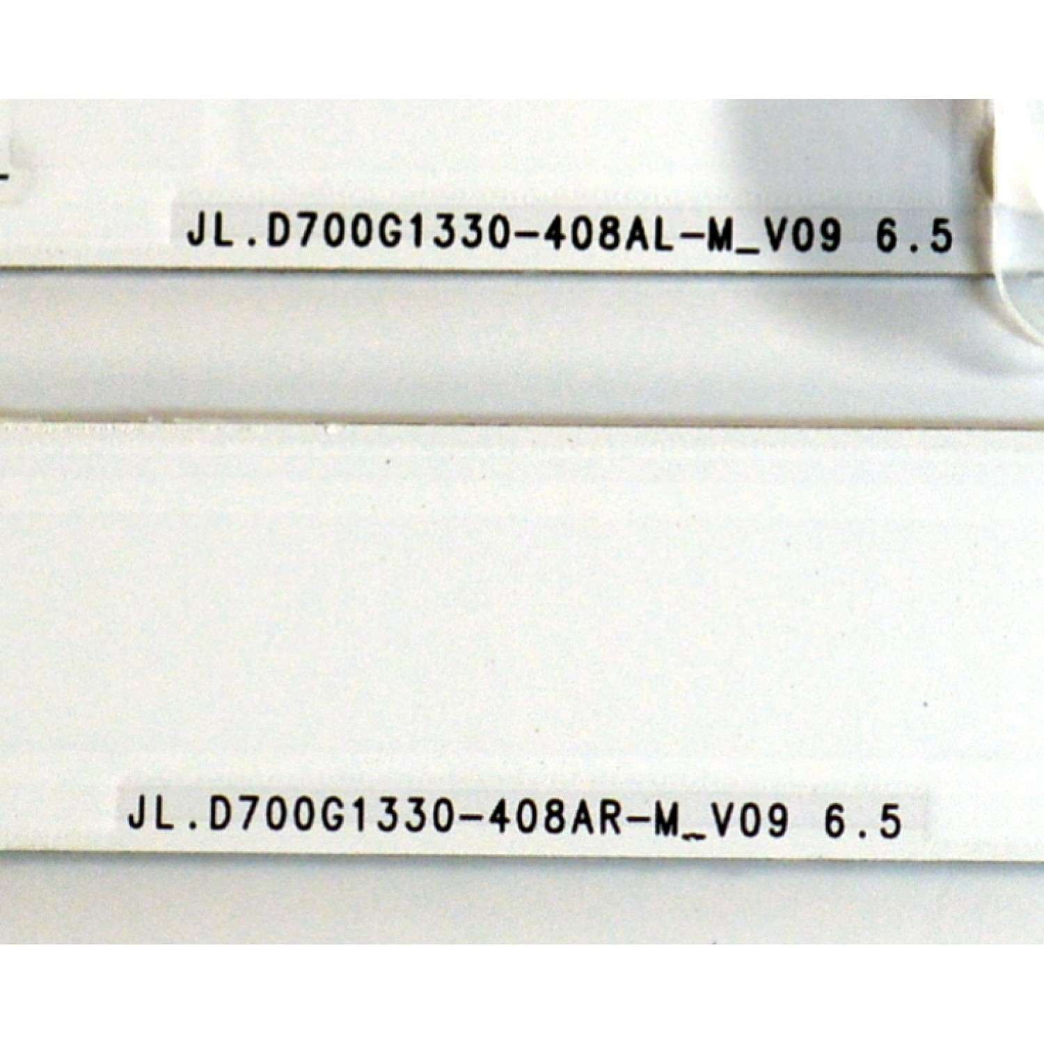 KIT DE LEDS ORIGINAL PARA TV SAMSUNG 8 PIEZAS / NUMERO DE PARTE BN96-58293A / BN96-58292A / JL.D700G1330-408AL-M_V09 6.5 / JL.D700G1330-408AR-M_V09 6.5 / PANEL CY-BD070HGDV1H / DISPLAY JE695R3HE1K / BN96-54406A / MODELO UN70DU6900DXZA / UN70DU7200DXZA - Imagen 4