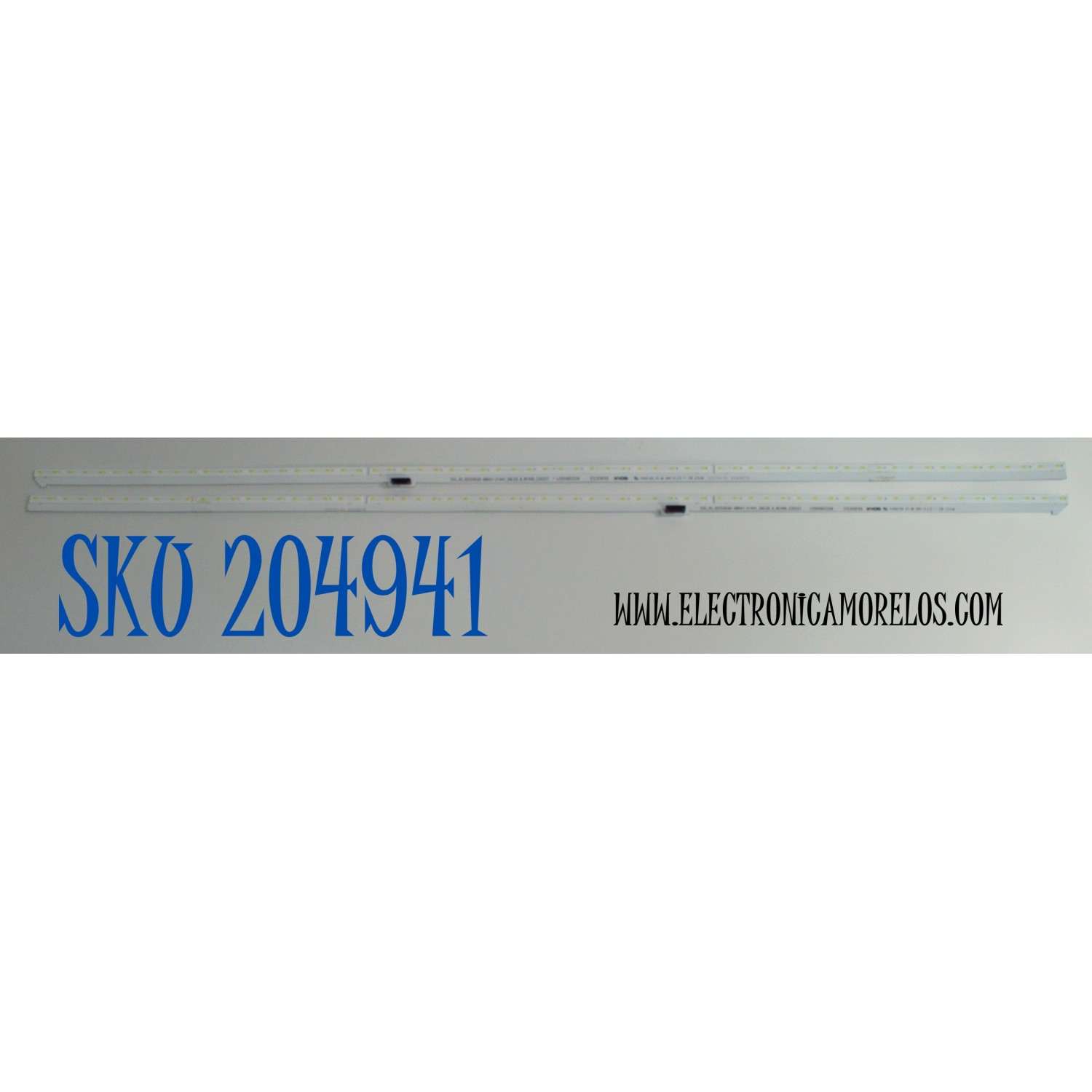 KIT DE LEDS ORIGINAL PARA TV LG 2 PIEZAS / NUMERO DE PARTE LC55490332A / LC55490333A / SSC_HS_HC550EQG_ABKA1-21441_66LED_B_REV00_230227 / STL550FK0 / 55QNED75 / PANEL HC550EQG-ABKA1-2144 / DISPLAY HV550QUB-F1D / MODELO 55QNED75ARA / 55QNED75ARA.BUSFJLR
