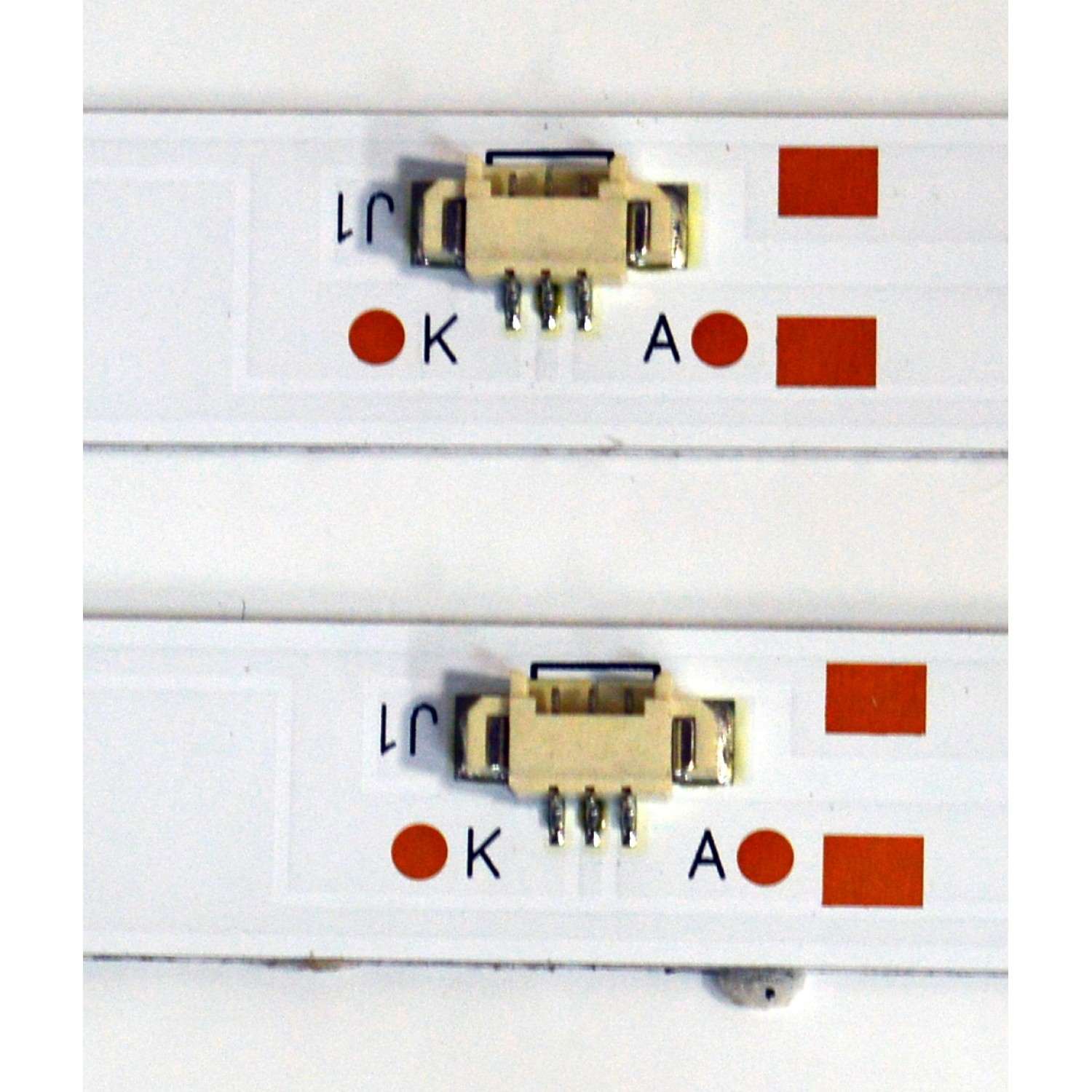KIT DE LEDS ORIGINAL PARA TV ONN 2 PIEZAS / NUMERO DE PARTE 30332006002DSQYN / LED32D06-ZC22AG-03DSQ / 250318AD05 / 32000M16H / PANEL V320BJ9-Q01 / DISPLAY V320BJ9-Q01 REV.C1 / MODELO 100012589 32" - Imagen 3