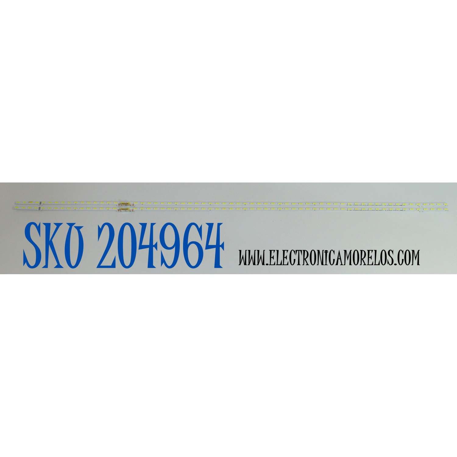 KIT DE LEDS ORIGINAL PARA TV SAMSUNG 2 PIEZAS / NUMERO DE PARTE BN96-54557A / STC650AU9 / CU8K_STC650AU9_7020P_64LEDS_REV1.0_230215 / PANEL CY-SC065HGCV5H / DISPLAY PT650GT01-2 VER.1.0 / MODELO UN65U8000BXZA / UN65U8000BXZA XB03